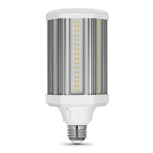 45W (400W Replacement) Daylight (5000K) Corn Cob E26 Base with E39 Mogul Adapter High Lumen HID Utility LED Light Bulb