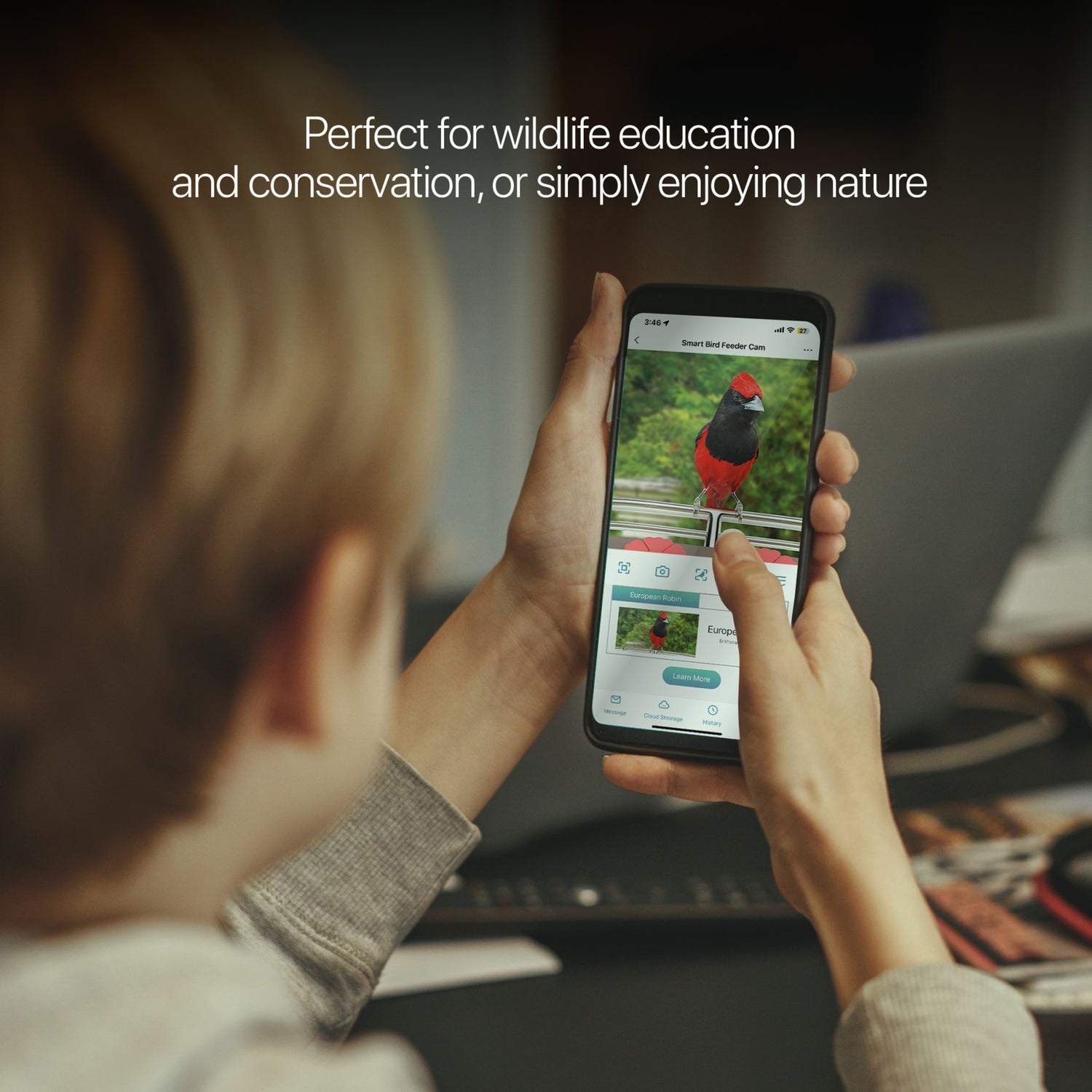 2.5L Smart Solar Camera Bird Feeder