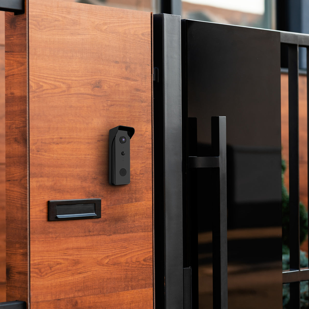 Battery-Powered Smart Camera Doorbell