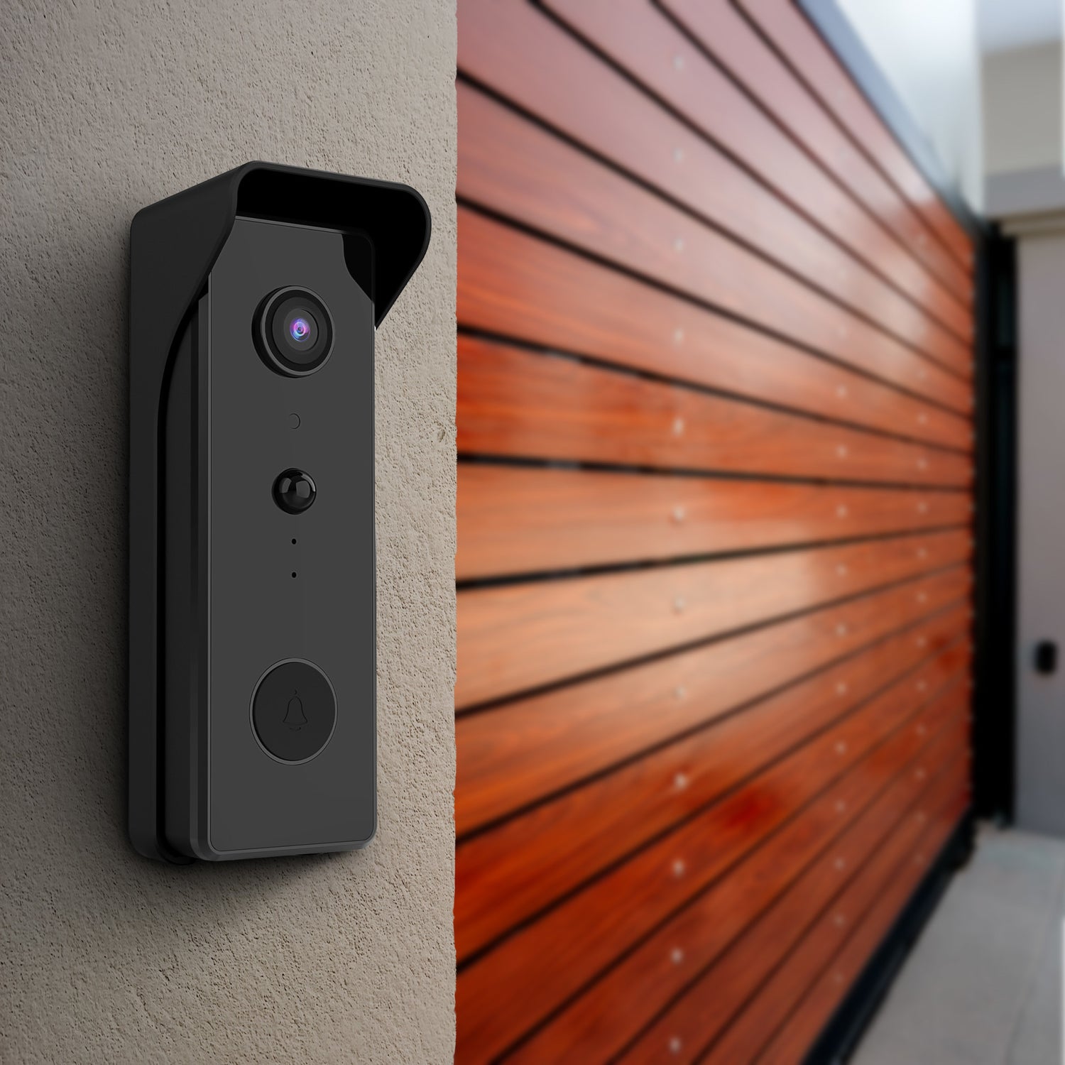 Battery-Powered Smart Camera Doorbell