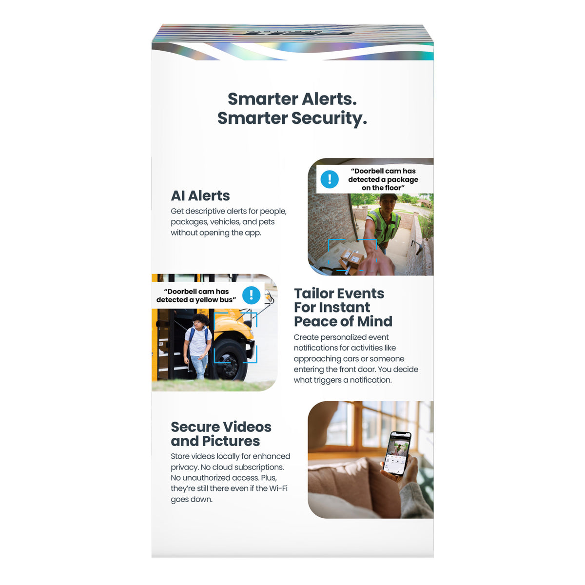 Battery-Powered Smart Camera Doorbell
