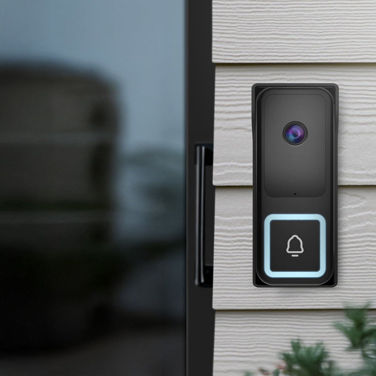 Wired AI Smart Camera Doorbell