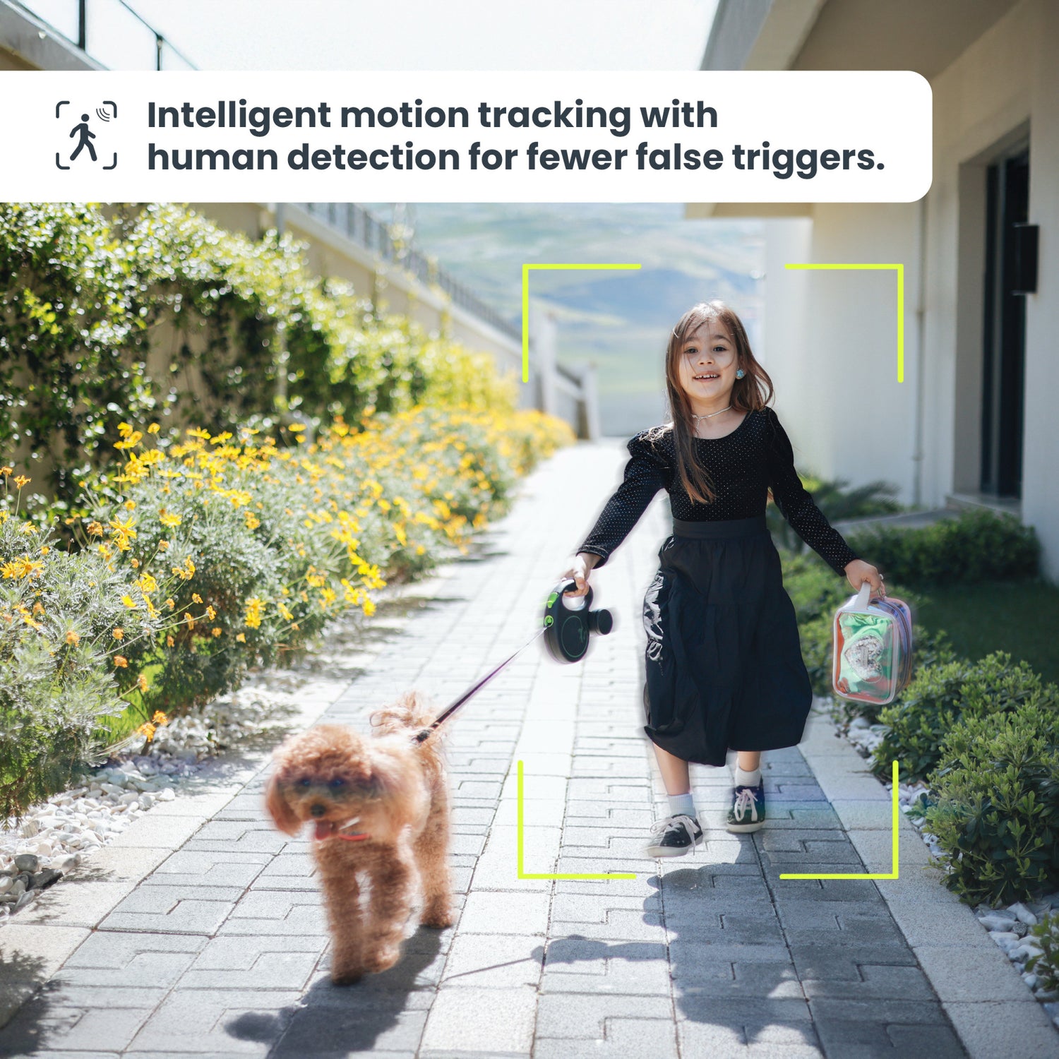 Wired AI Smart Camera Doorbell