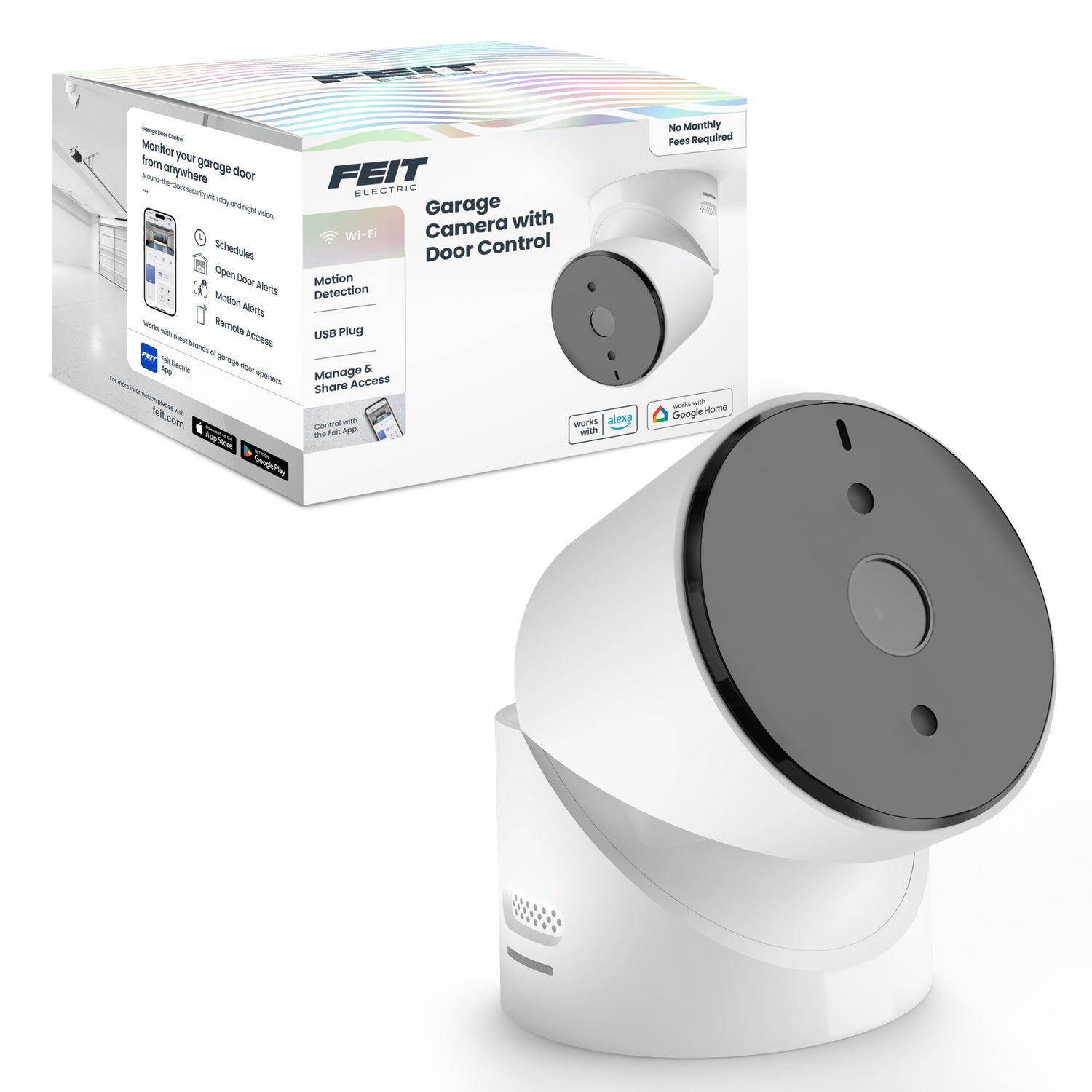 Smart Garage Camera with Door Control