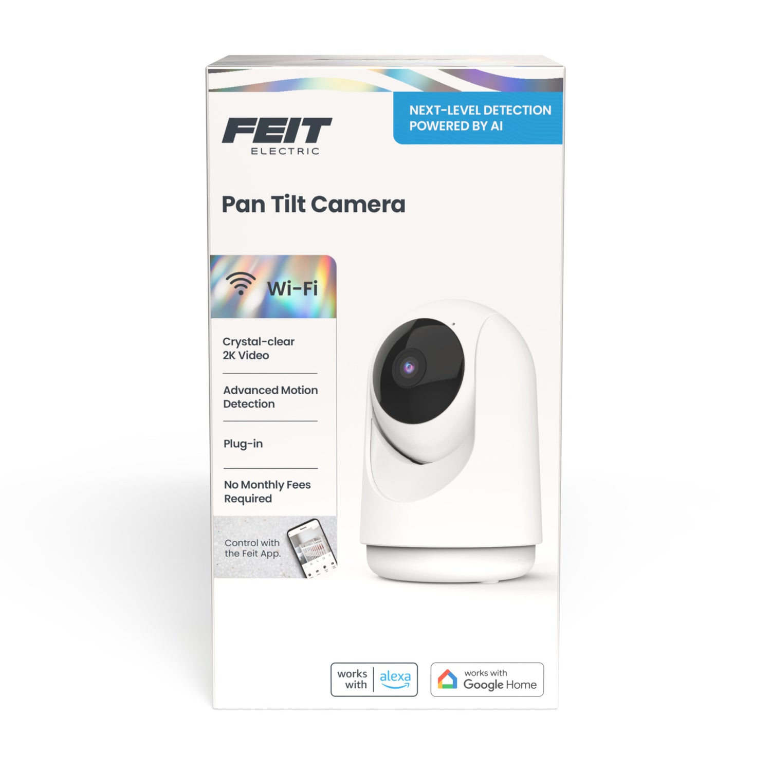 Smart Indoor AI Pan and Tilt Camera