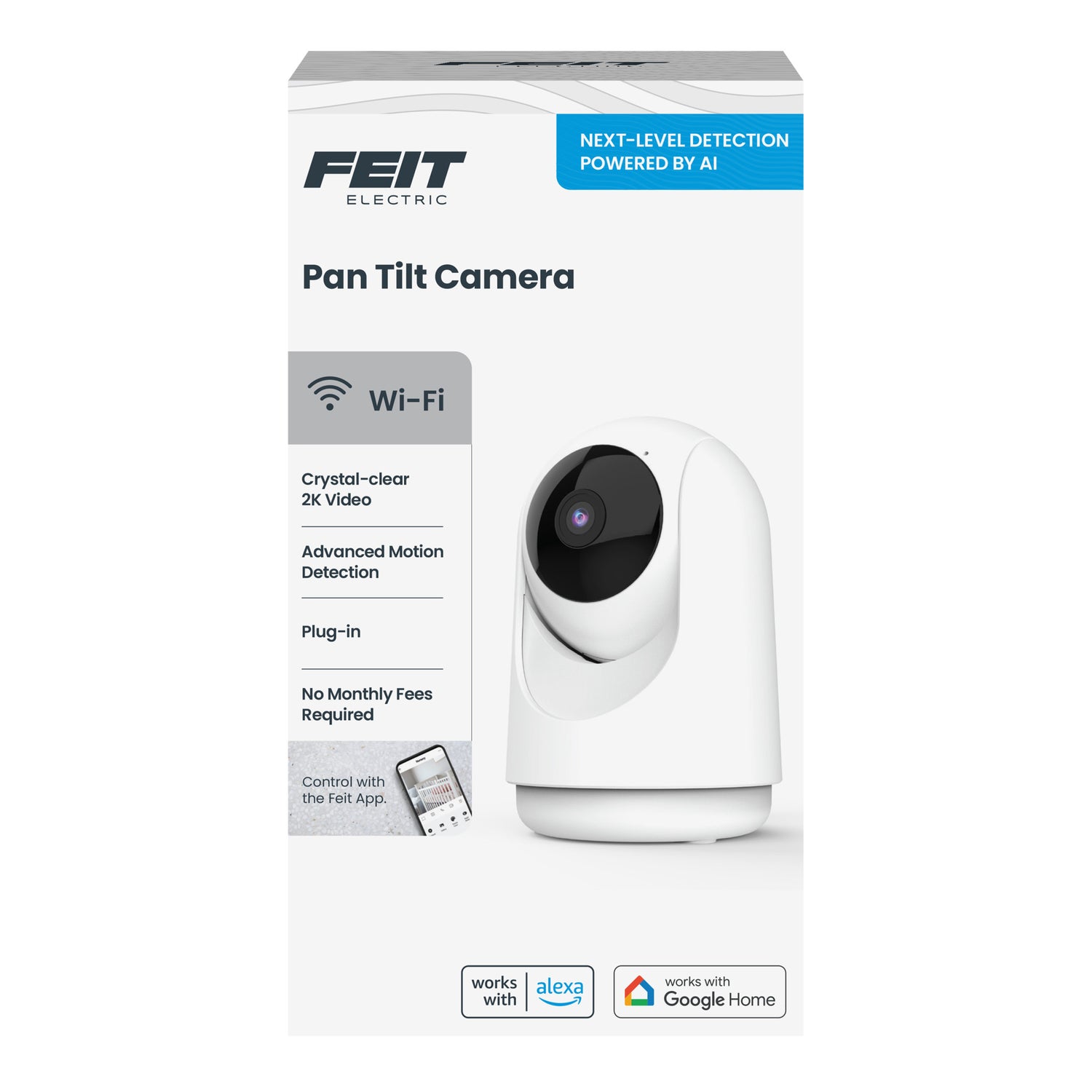 Smart Indoor AI Pan and Tilt Camera