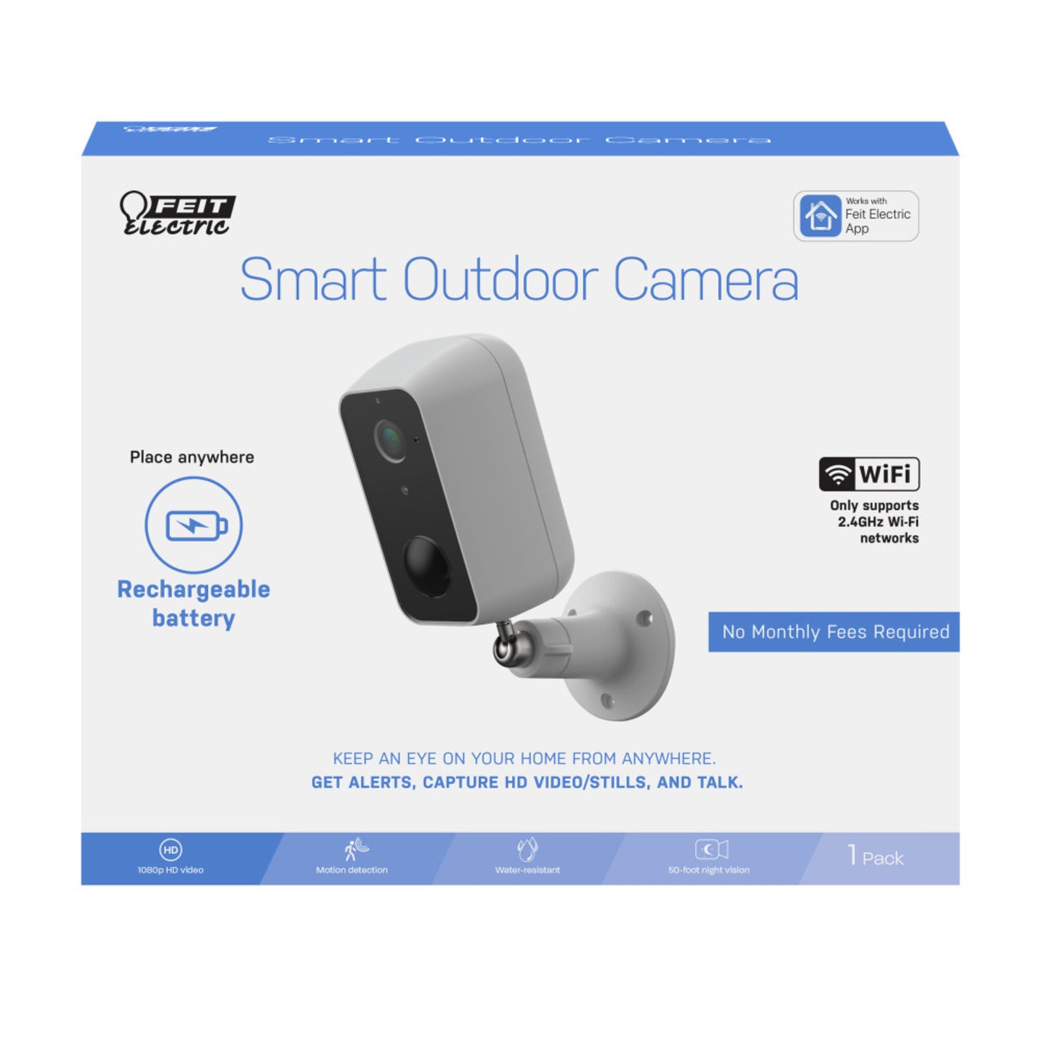 Outdoor Battery Powered Smart Wi-Fi Camera