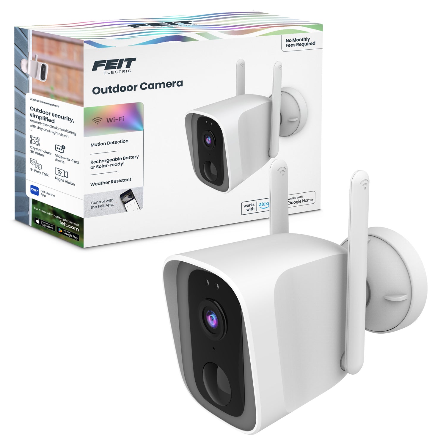 Outdoor Battery Powered Smart Wi-Fi Camera
