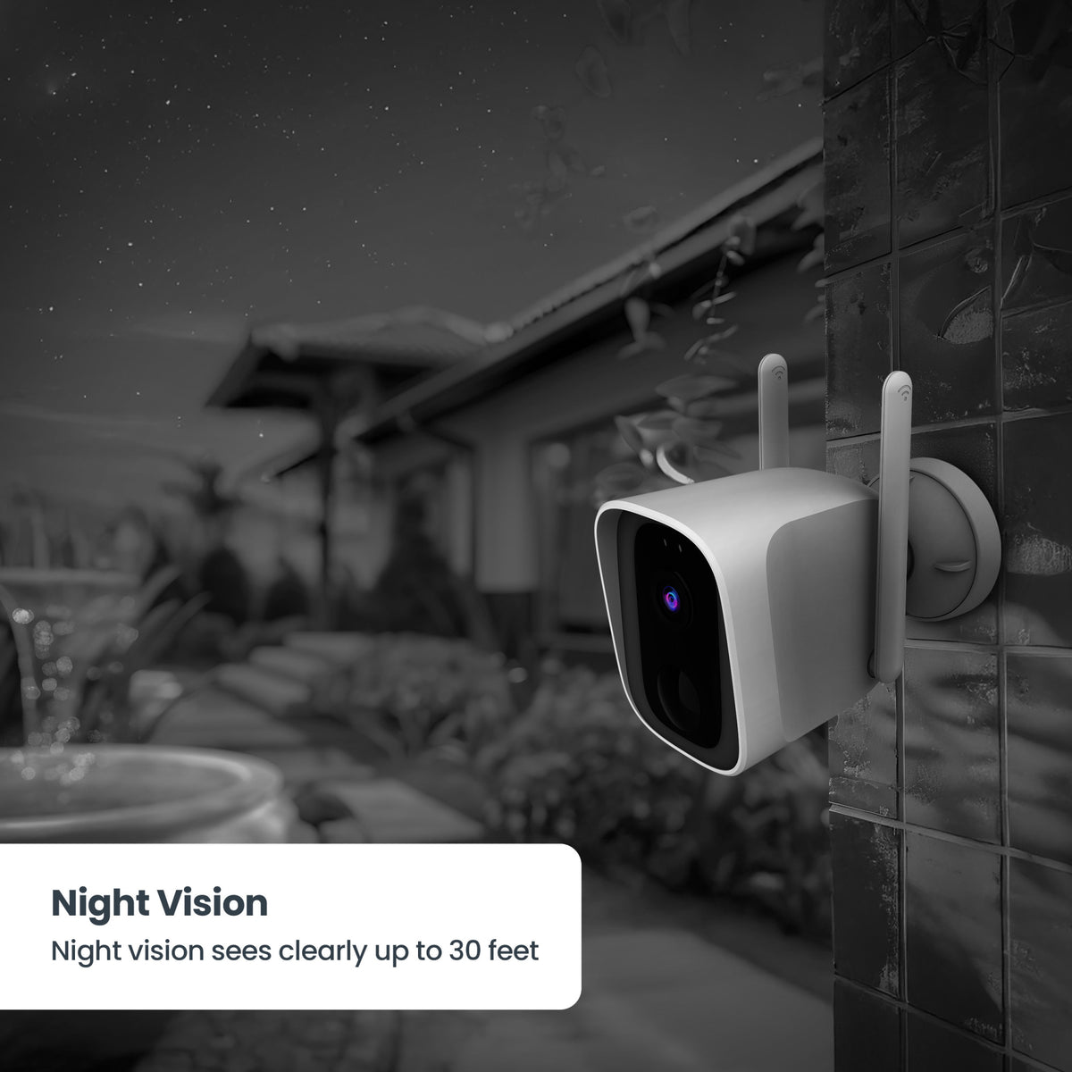 Outdoor Battery-Powered AI Smart Camera