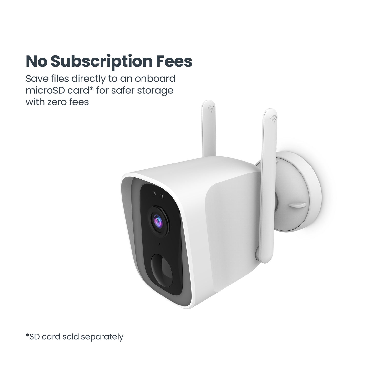 Outdoor Battery-Powered AI Smart Camera