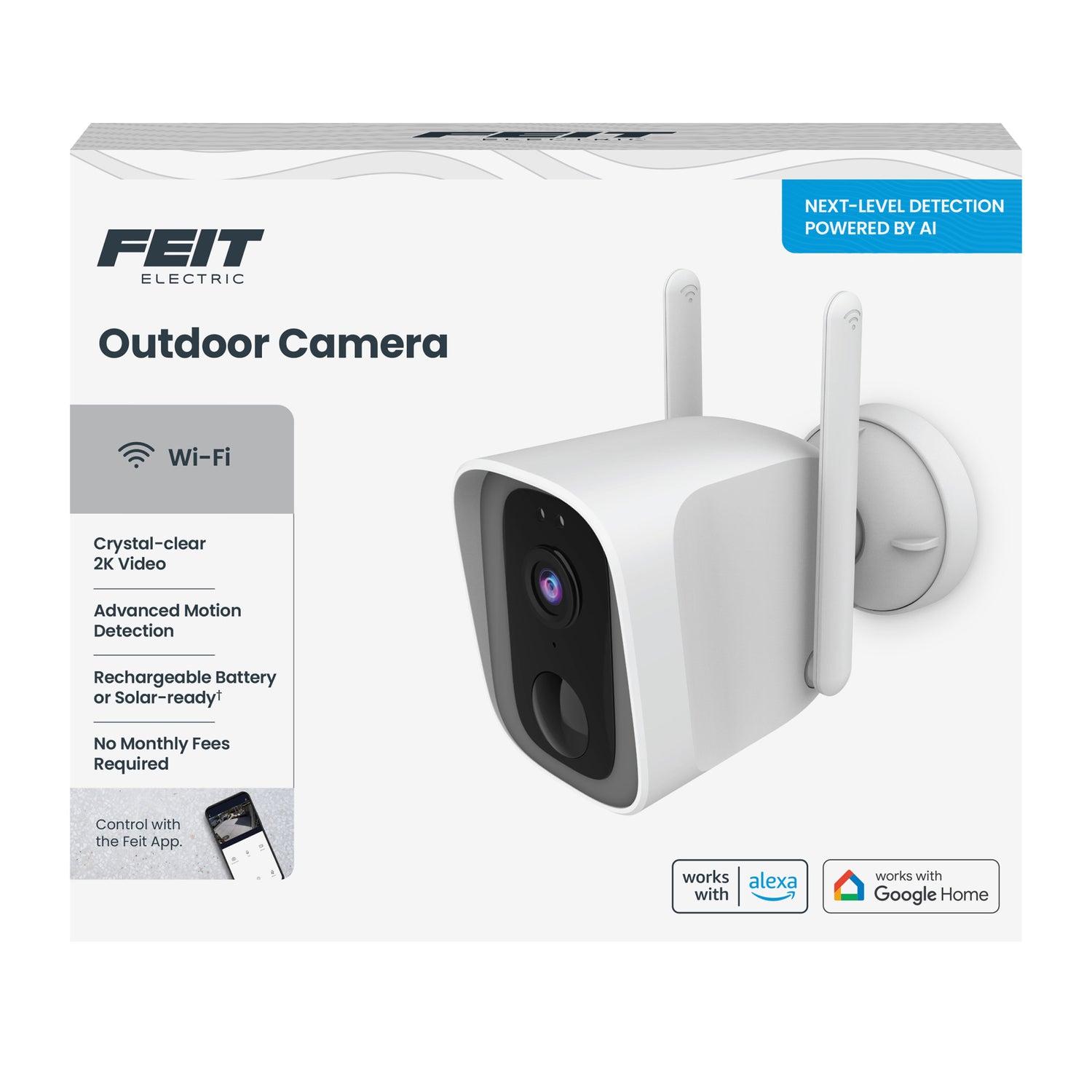 Outdoor Battery-Powered AI Smart Camera