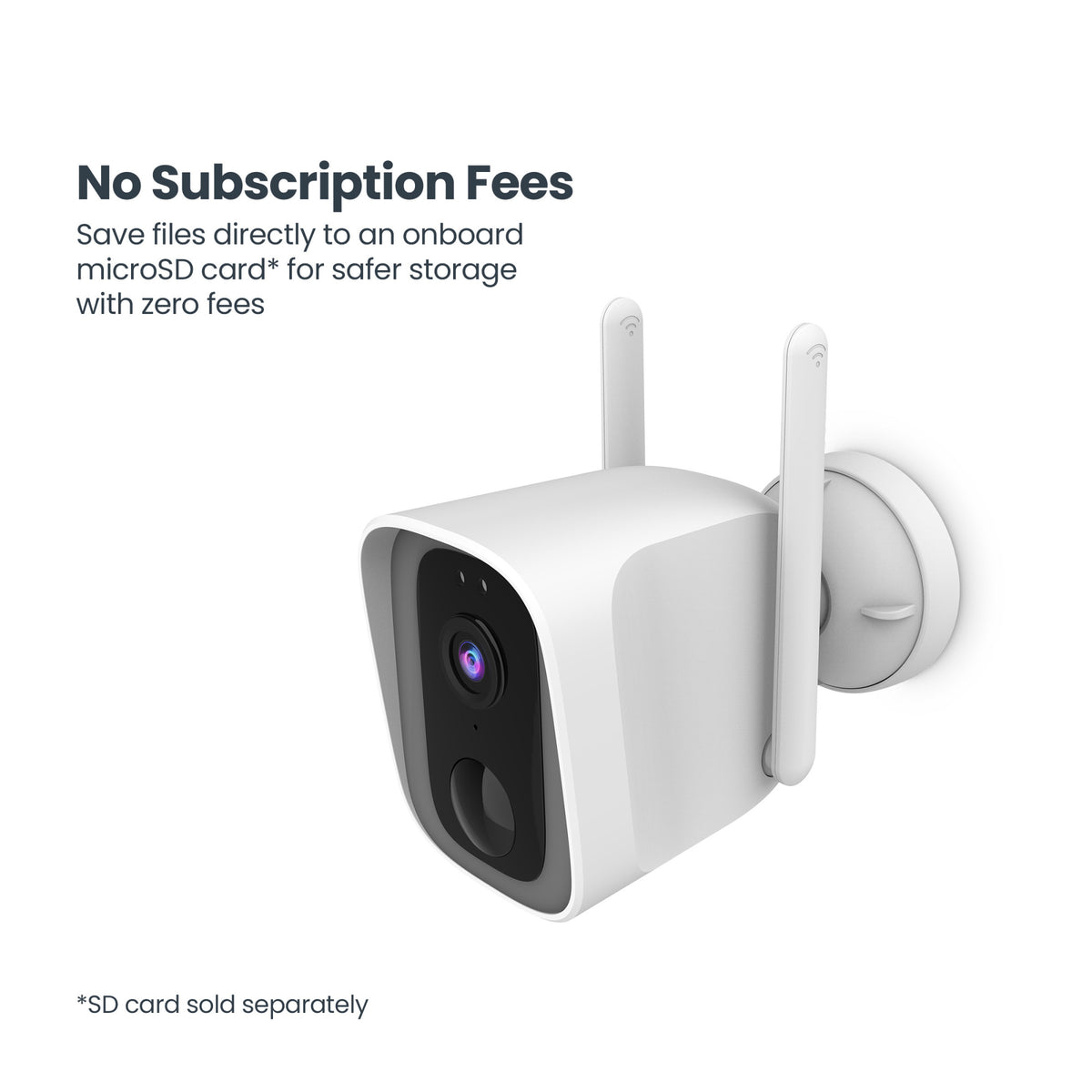 Outdoor Battery-Powered AI Smart Camera