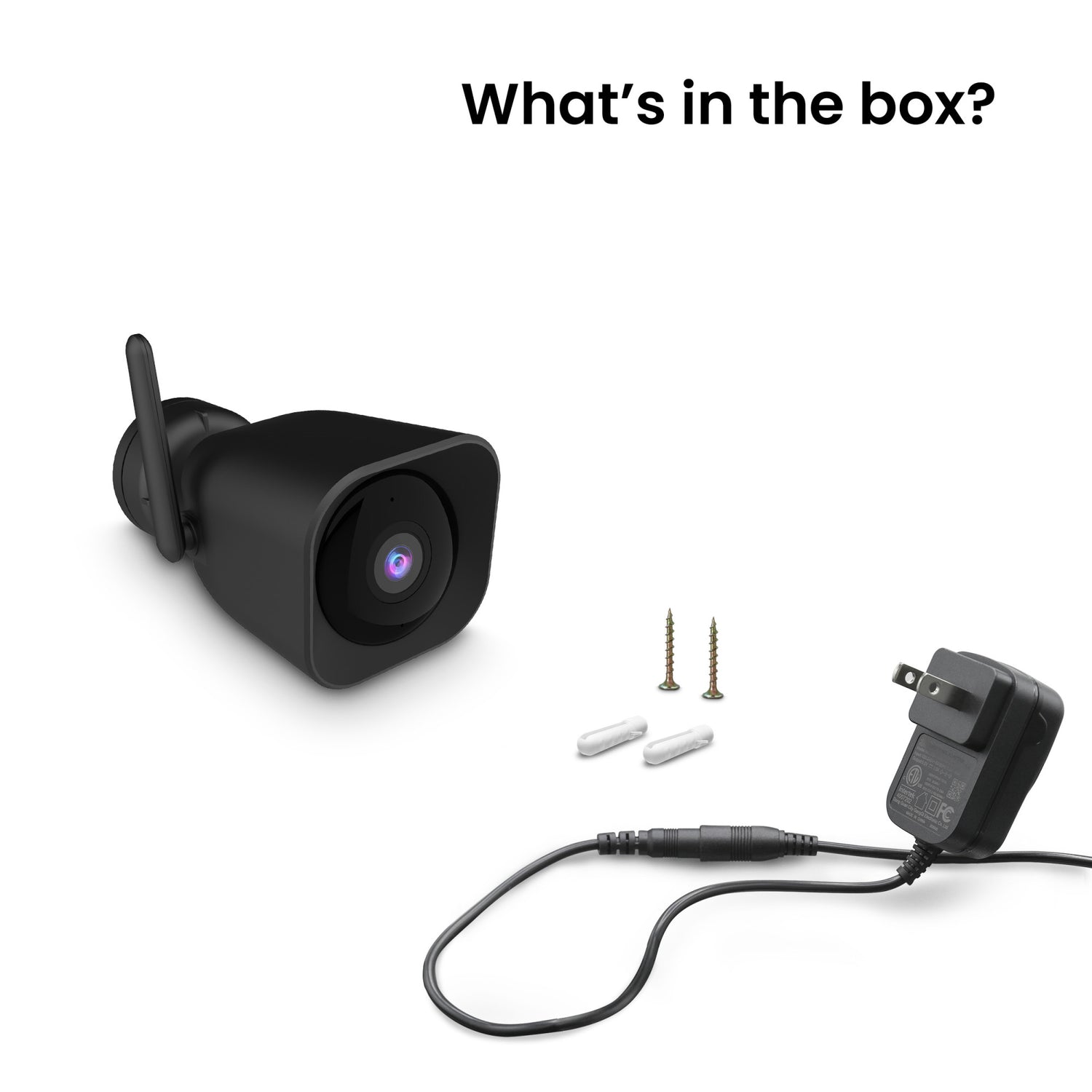 Outdoor Plug-In AI Smart Camera