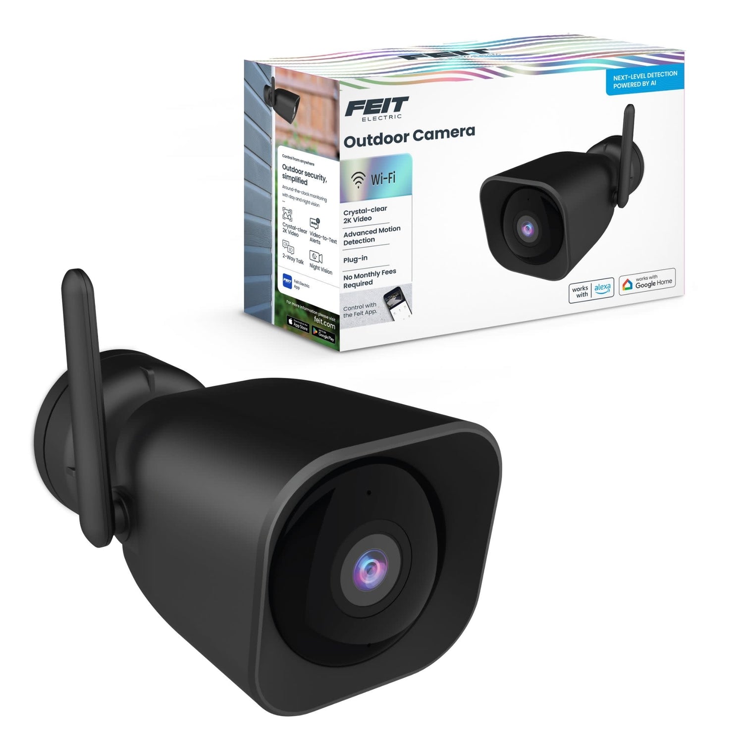 Outdoor Plug-In AI Smart Camera