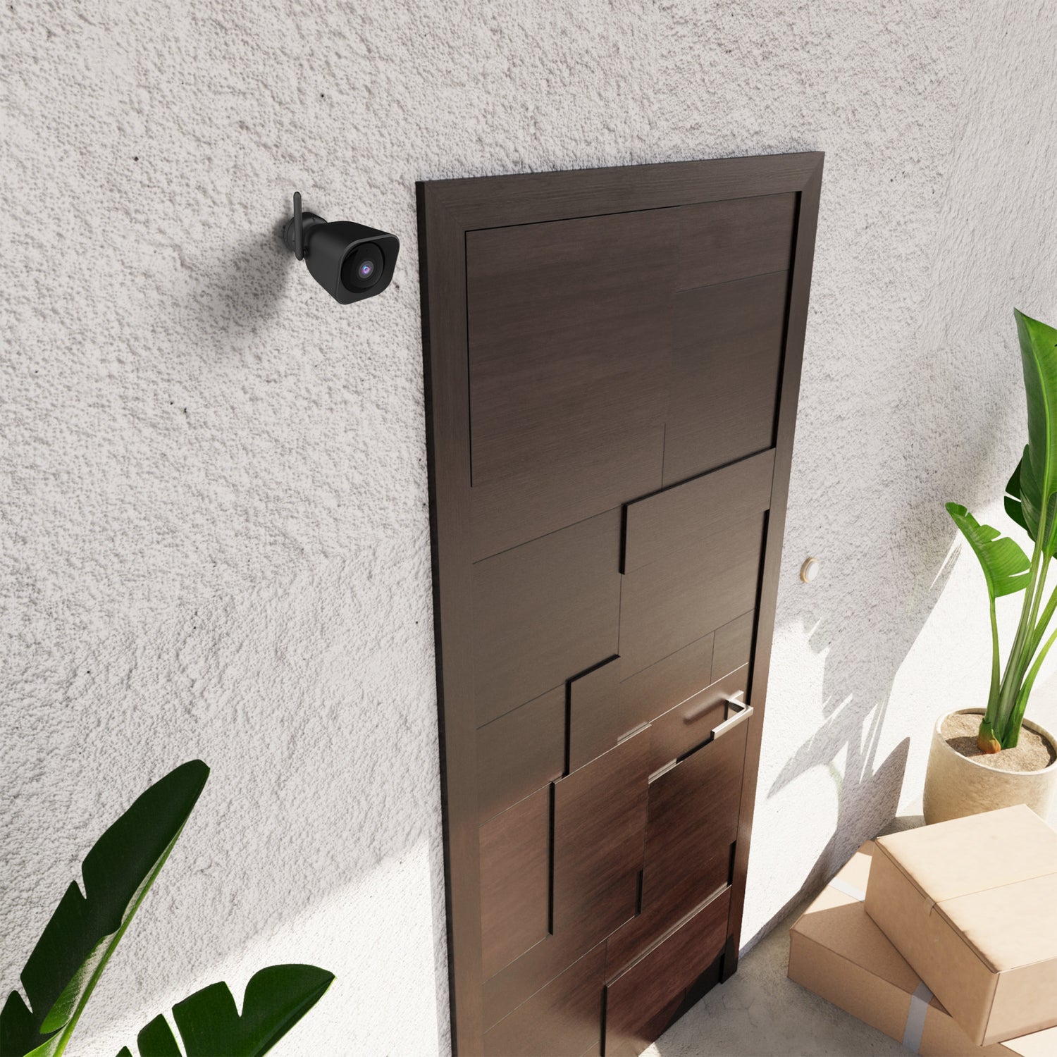 Outdoor Plug-In AI Smart Camera