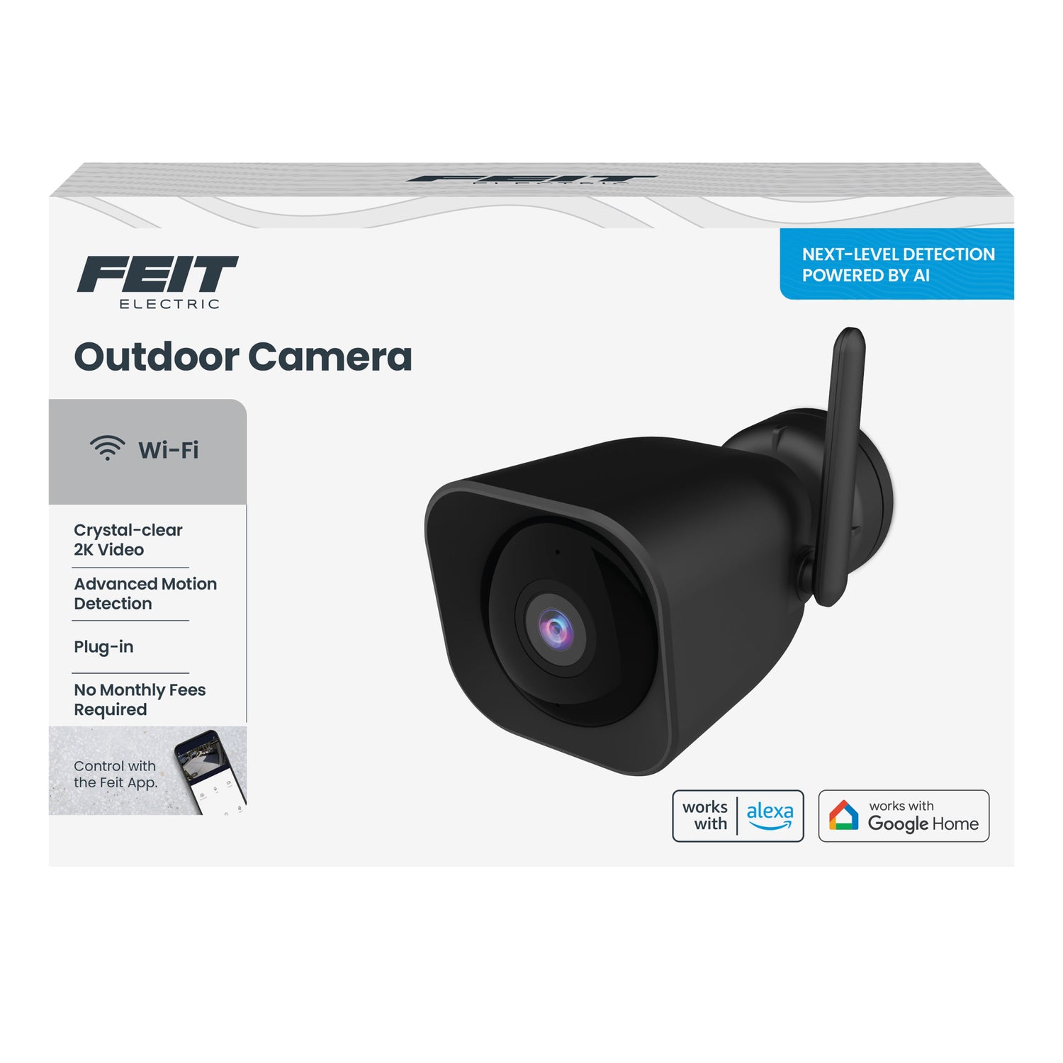 Outdoor Plug-In AI Smart Camera
