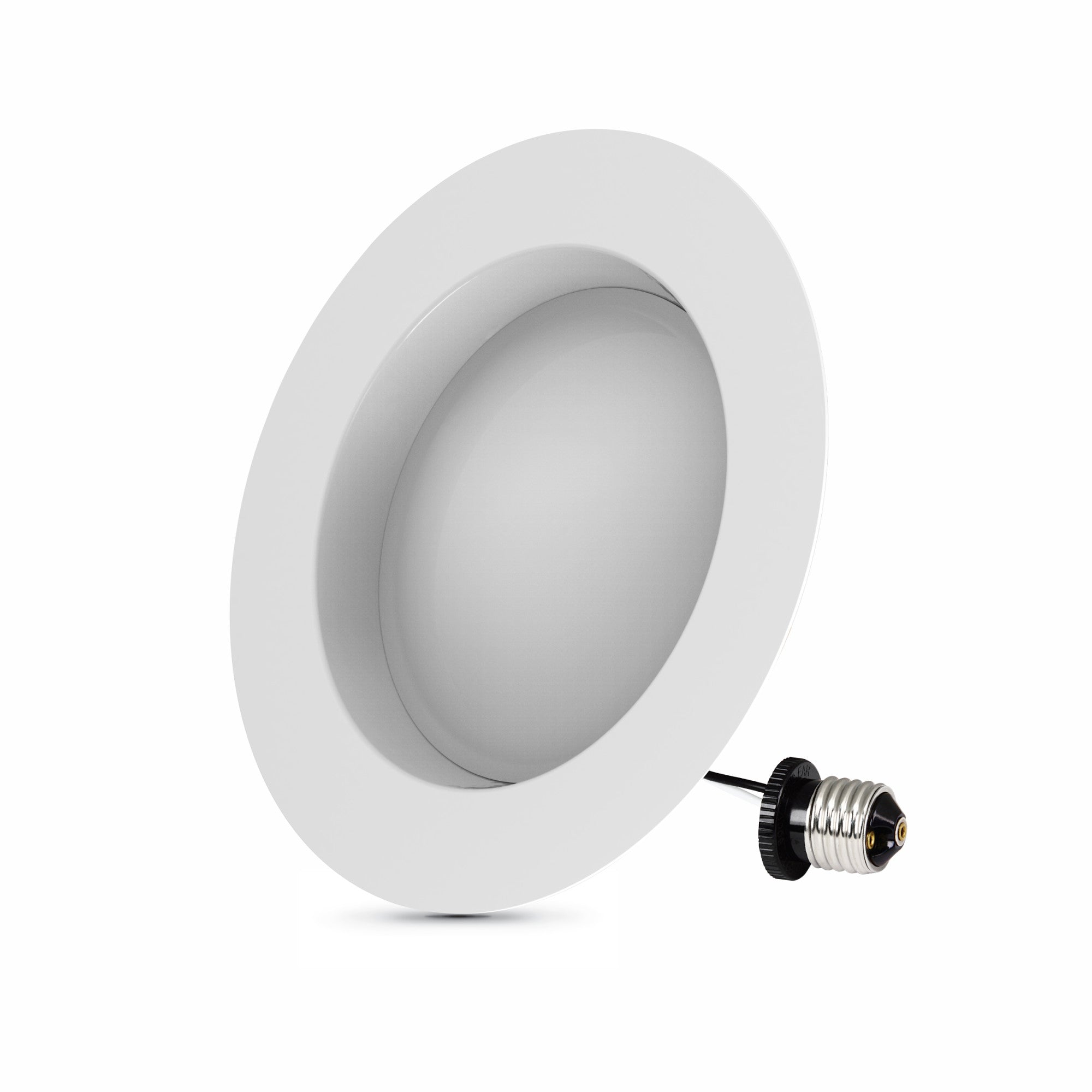 5-6 in. 9.4W (75-Watt Replacement) Selectable White Integrated LED Recessed  Downlight Retrofit Kit (4-Pack), image size:2000x2000