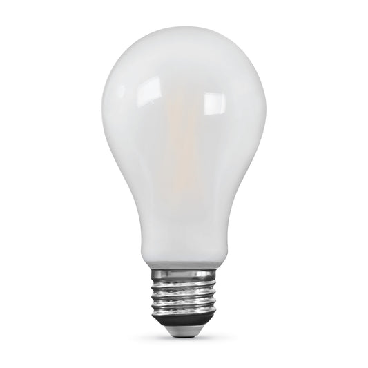 14.5W (100W Equivalent) Warm White (3000K) E27 Dimmable Frosted White Performance LED Light Bulb (4-Pack)