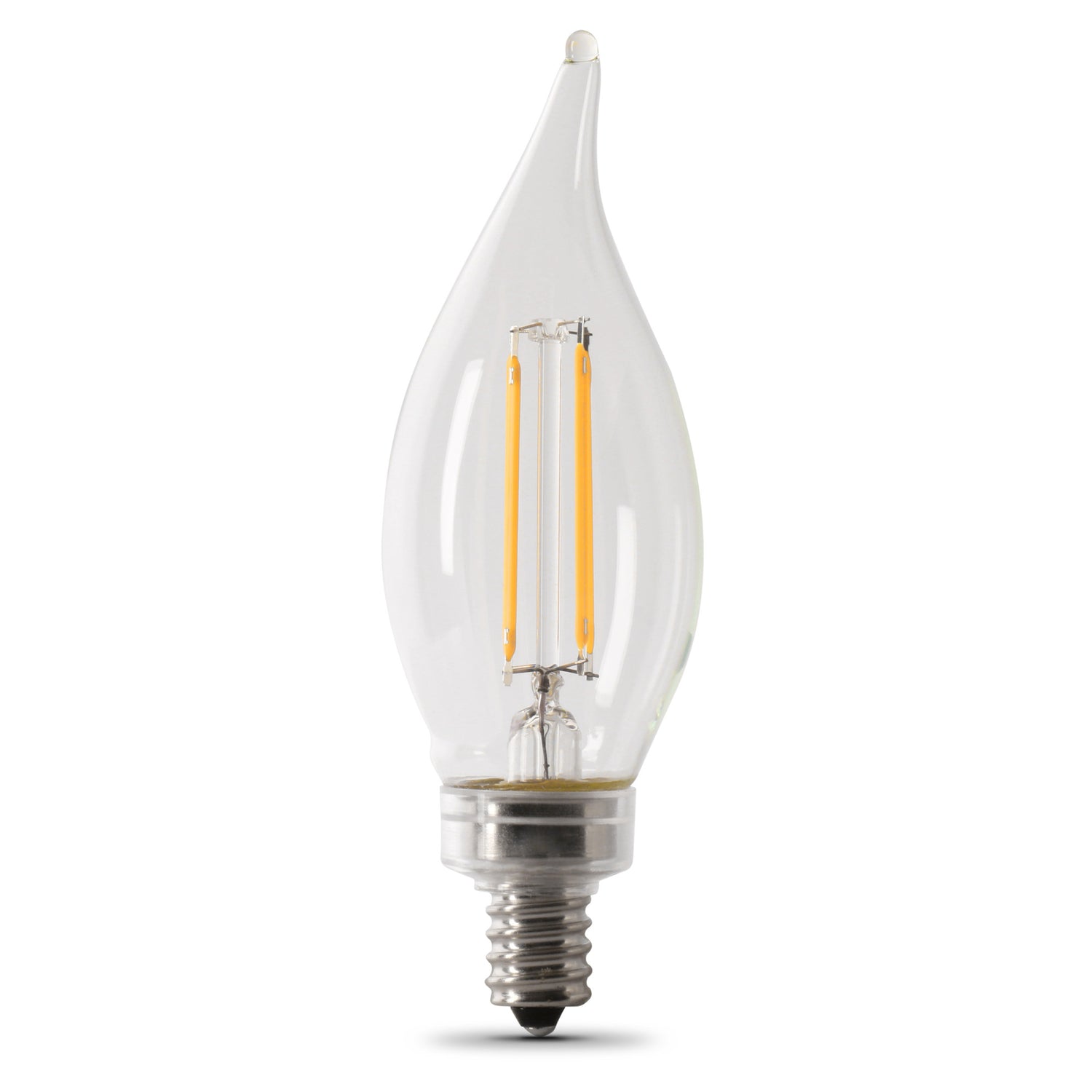 5.5W (60W Replacement) Soft White (2700K) BA10 Clear Dimmable Enhance LED Filament Bulb (6-Pack)