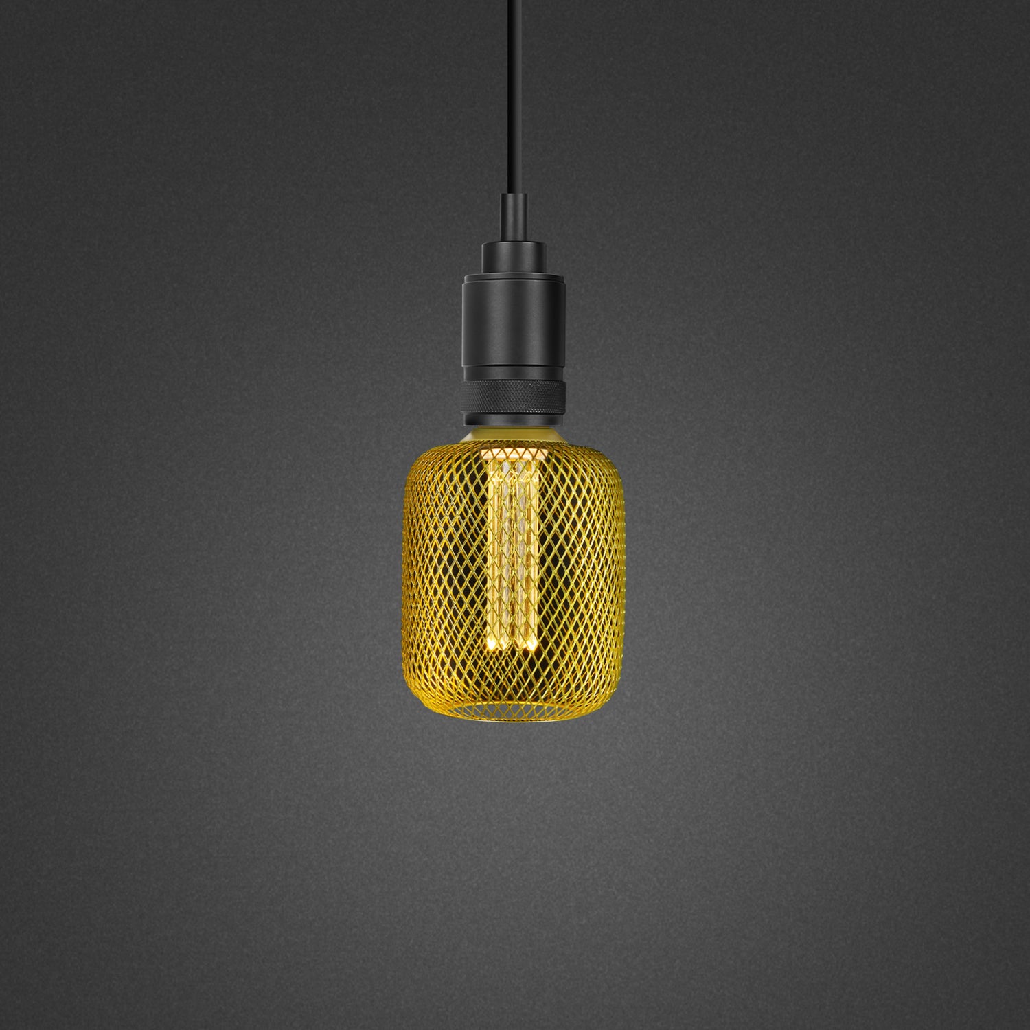 3.5W Soft White (2700K) Gold Mesh Cage Acrylic LED Bulb