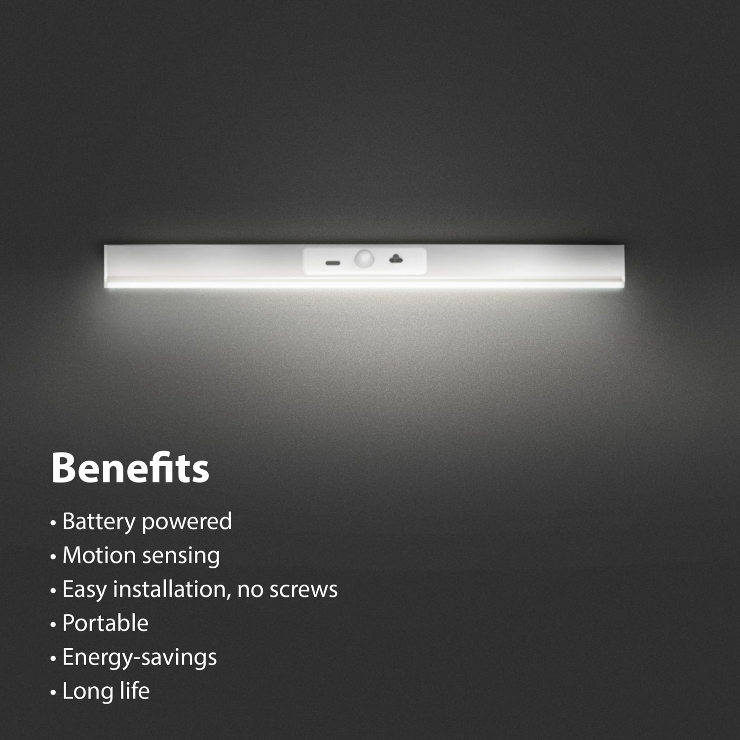 13 in. Rechargeable LED Closet Light