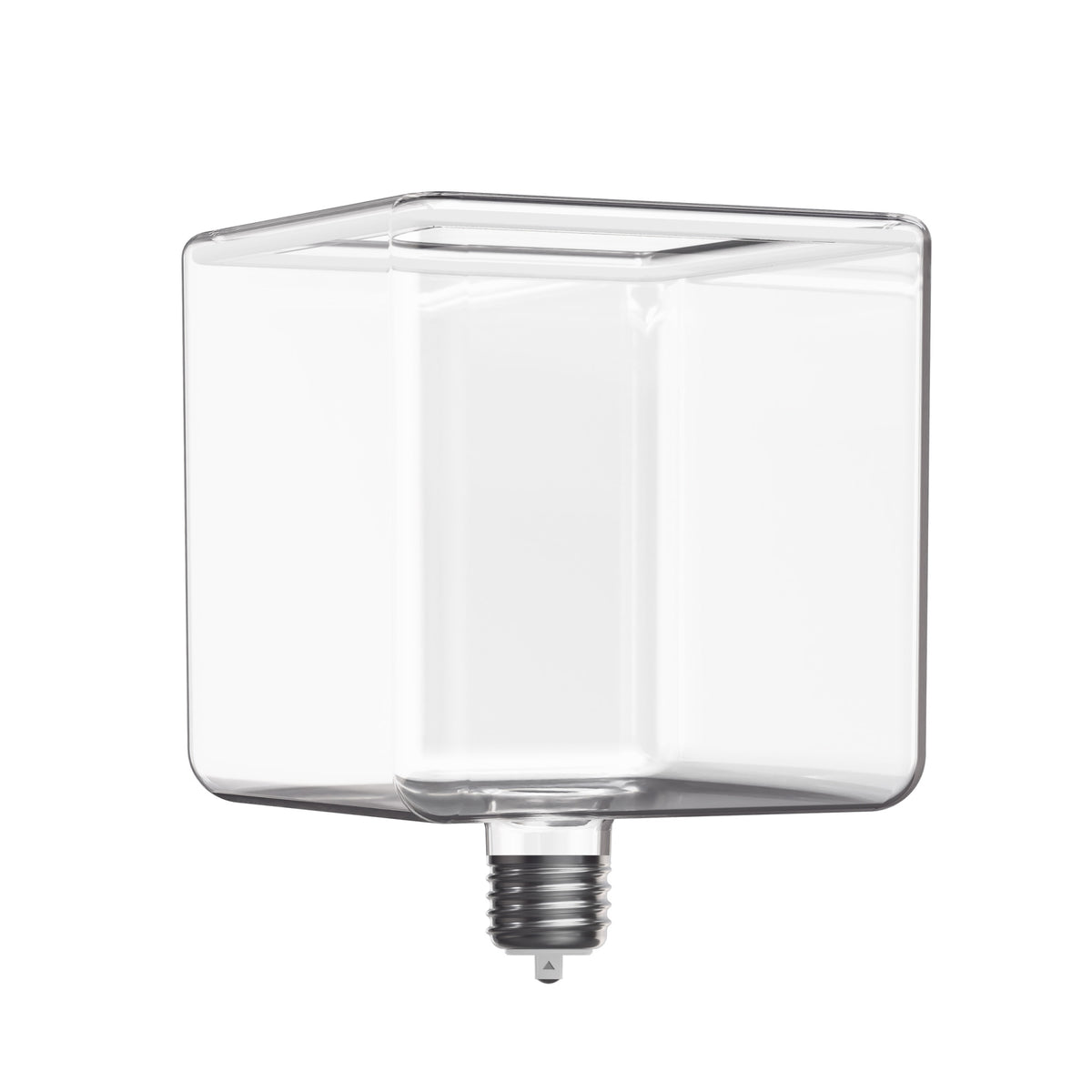 5.5W (60W Replacement) Cube E26 Dimmable White Filament LED Bulb, Selectable White