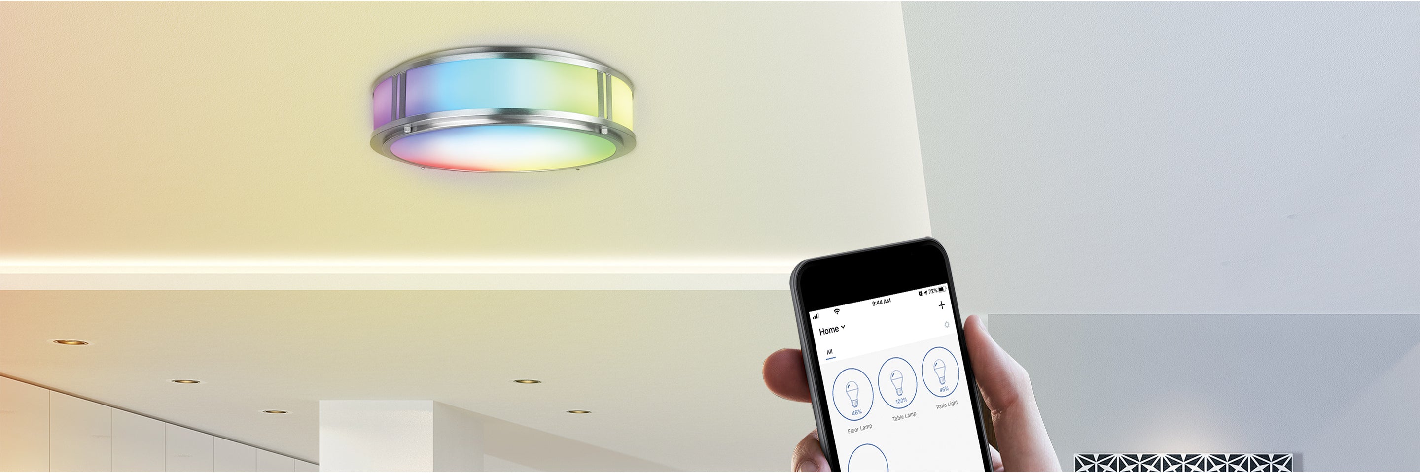 Smart Ceiling Lights - Feit Electric