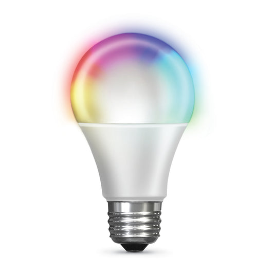 9W (60W Replacement) Color Changing E26 Base A19 Decade Smart Wi-Fi Light Bulb (2-Pack)