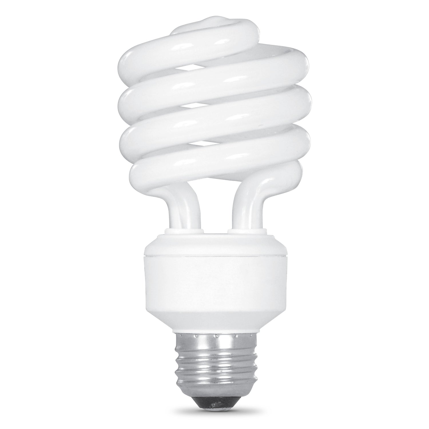 23W (100W Replacement) Daylight Deluxe (6500K) E27 Base Twist CFL Light Bulb (8-Pack)