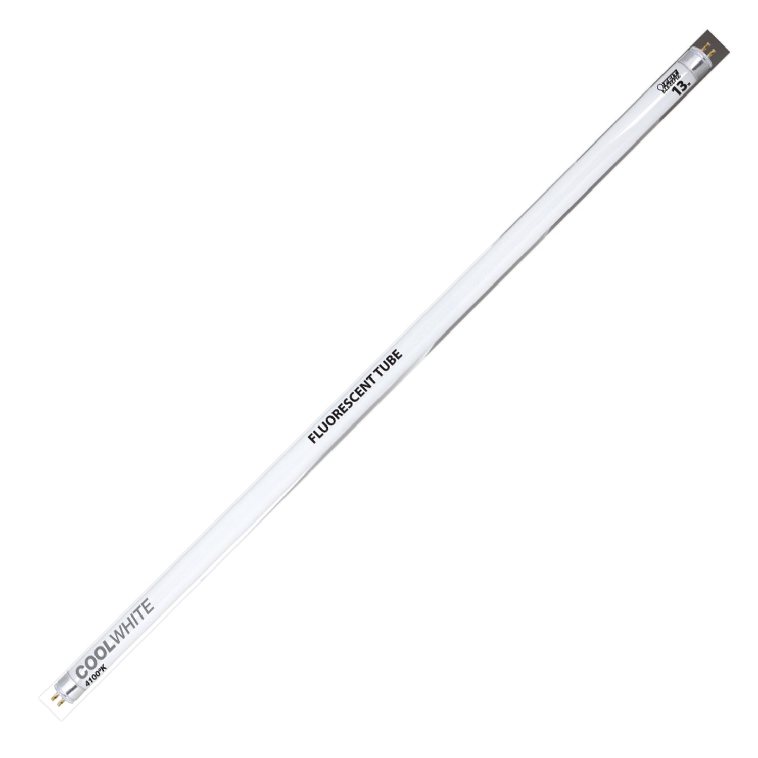 21 in. 13W Cool White White (4100K) G5 Base (T5 Replacement) Fluorescent Linear Light Tube