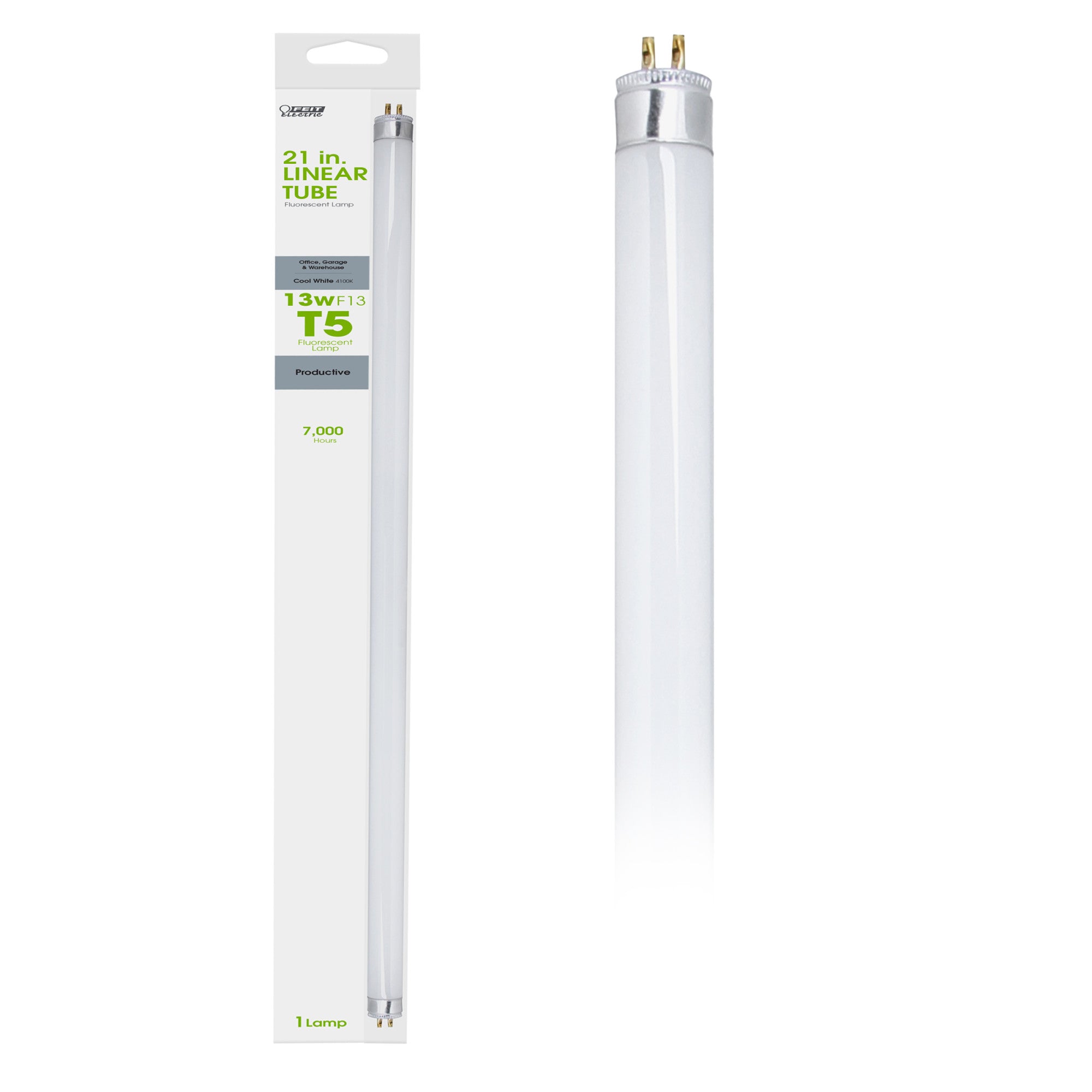 21 in. 13W Cool White White (4100K) G5 Base (T5 Replacement