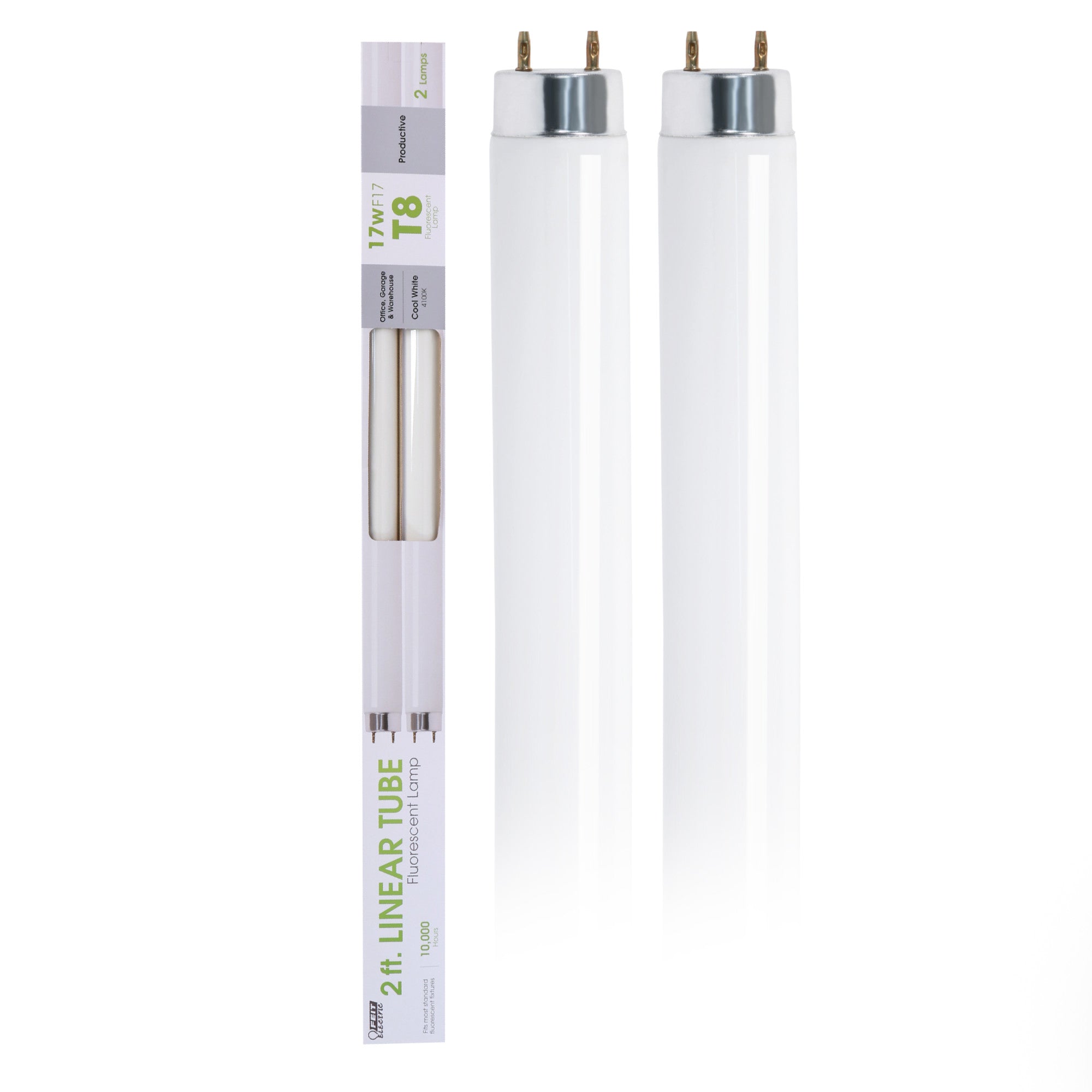 2 ft. 17W Cool White (4100K) G13 Base (T8 Replacement) Fluorescent