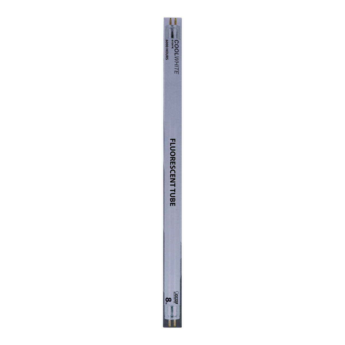 12 in. 8W Cool White (4100K) Mini Bi-Pin Base (T5 Replacement) Fluorescent Linear Light Tube