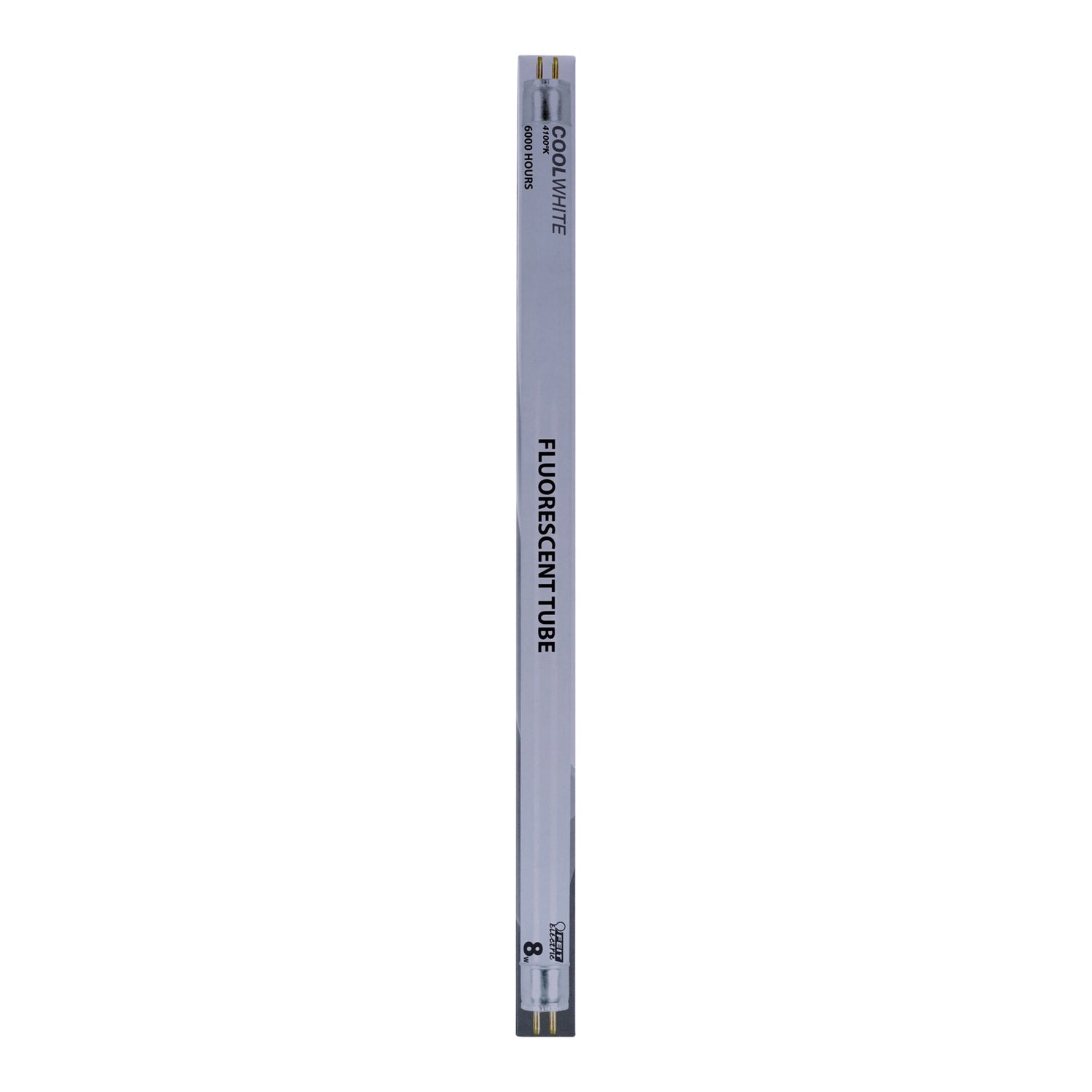 12 in. 8W Cool White (4100K) Mini Bi-Pin Base (T5 Replacement) Fluorescent Linear Light Tube