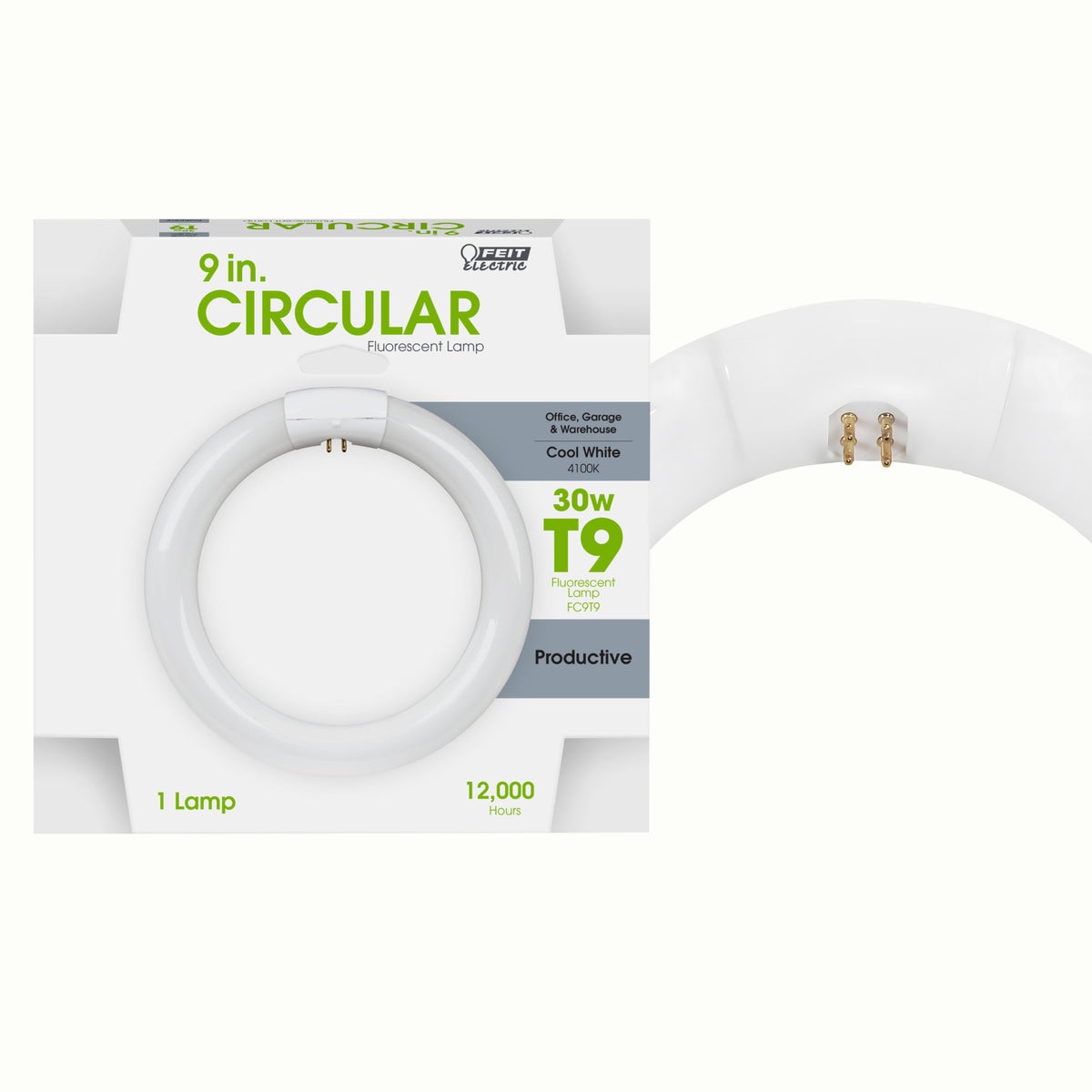 9 in. 30W Cool White (4100K) 4-Pin (T9 Replacement) Fluorescent Circular Light Tube