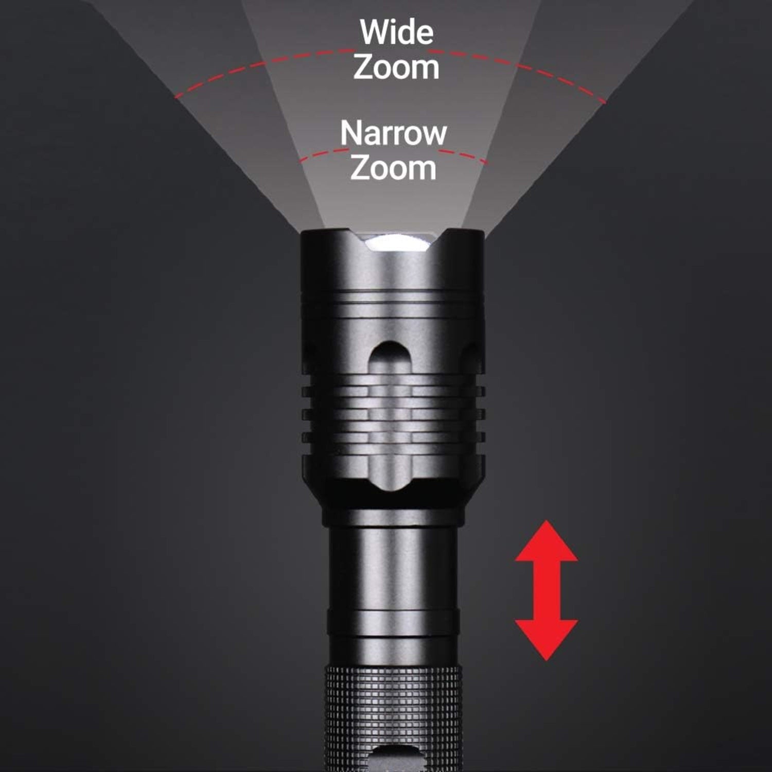 1700 Lumens Tactical LED Flashlight