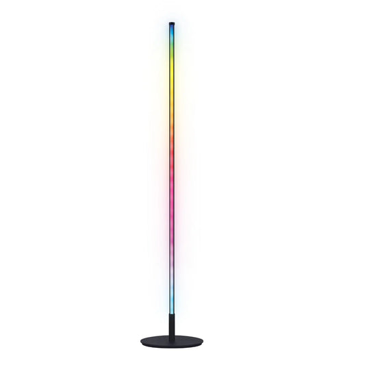 42 in. RGB Smart Wi-Fi LED Floor Lamp with Music Sync Alexa Google Feit Electric