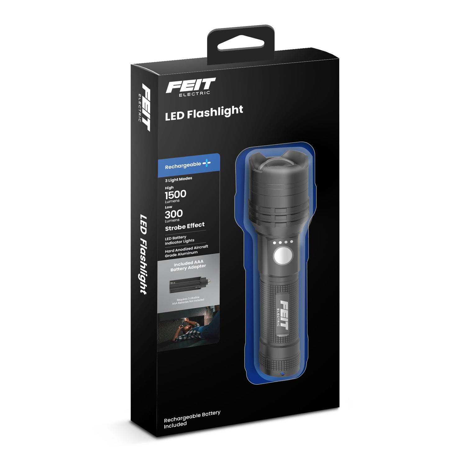 1500 Lumen Flex Power LED Flashlight