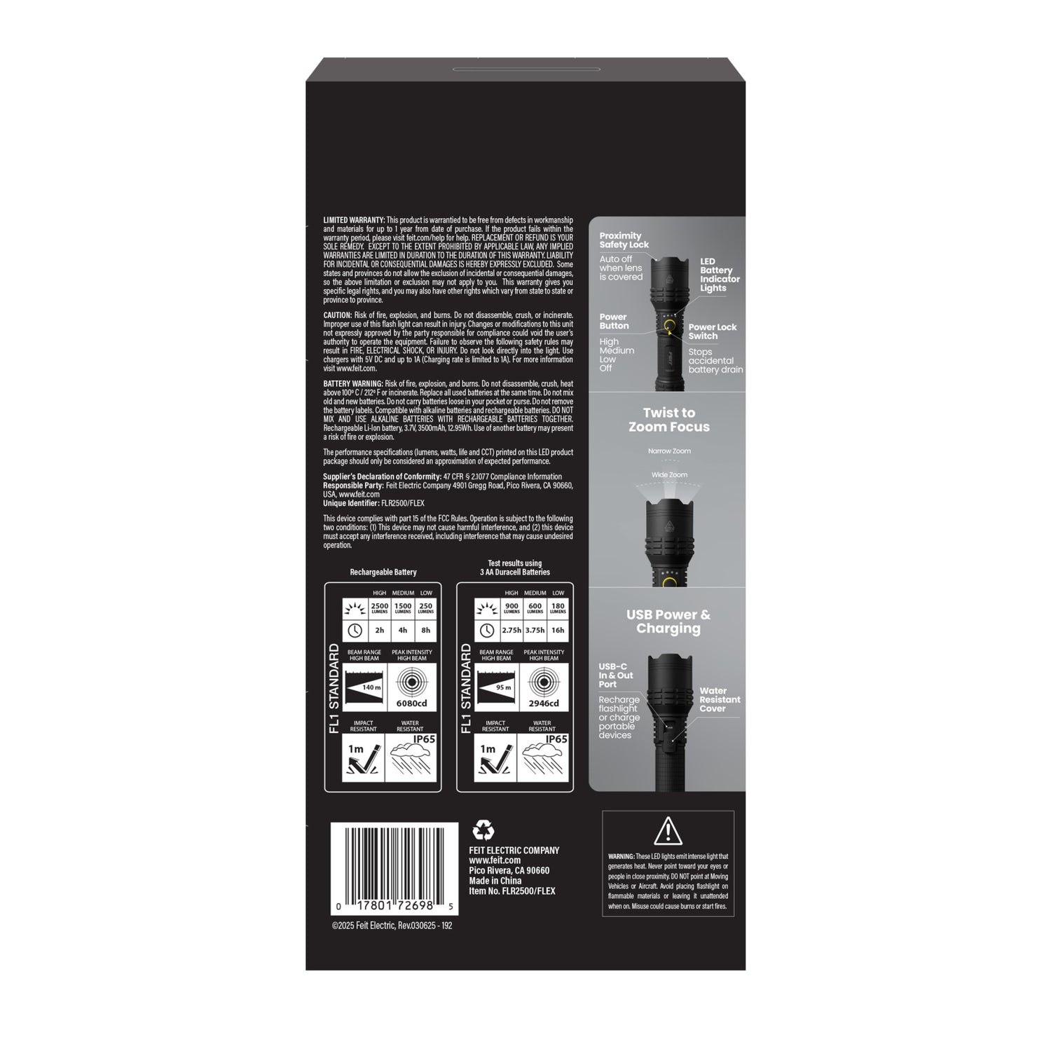 7.5 in. Flex Power LED Flashlight