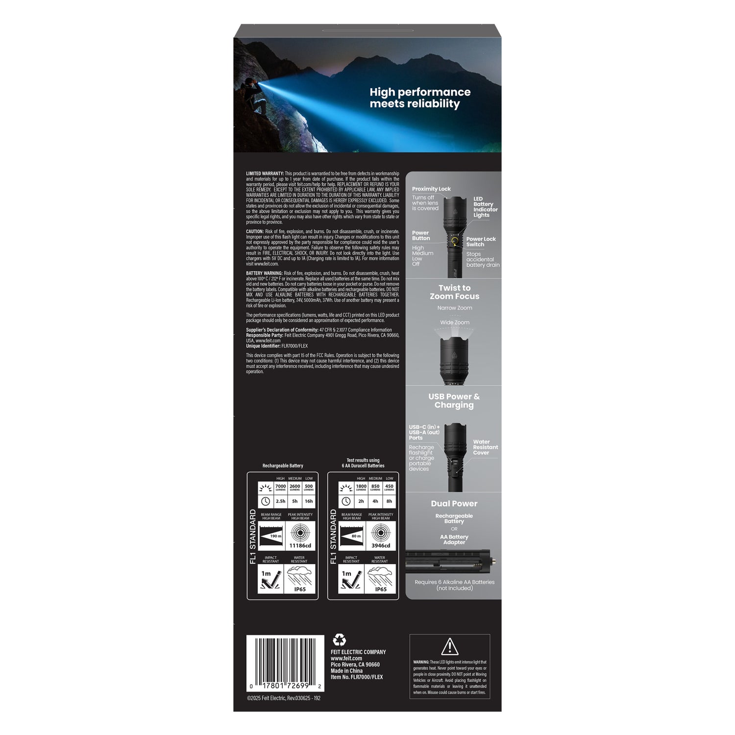 10.45 in. Flex Power LED Flashlight