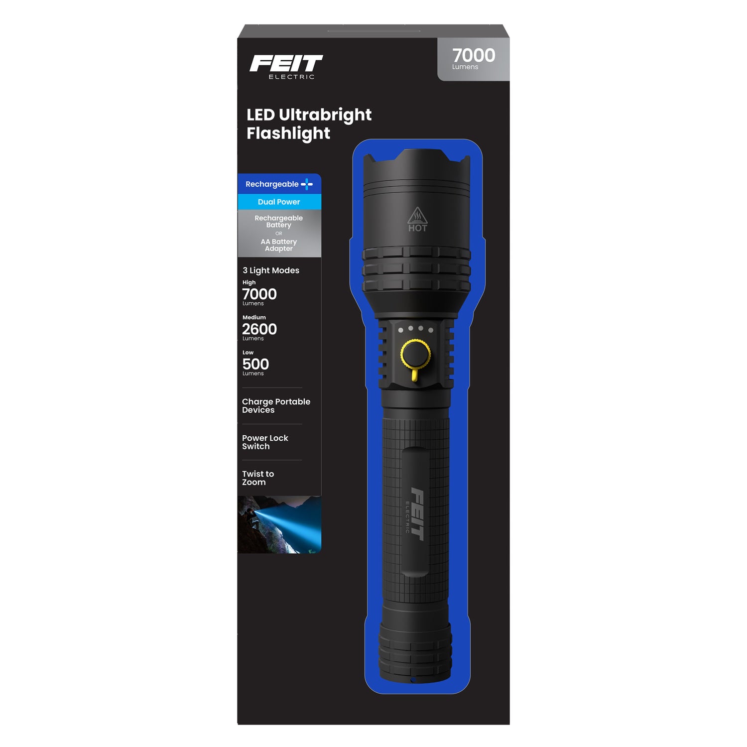10.45 in. Flex Power LED Flashlight
