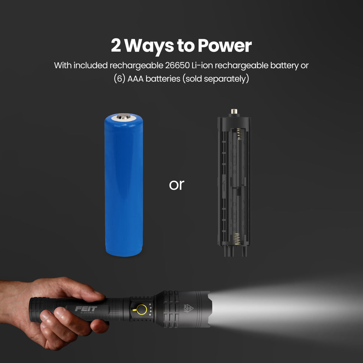10.45 in. Flex Power LED Flashlight