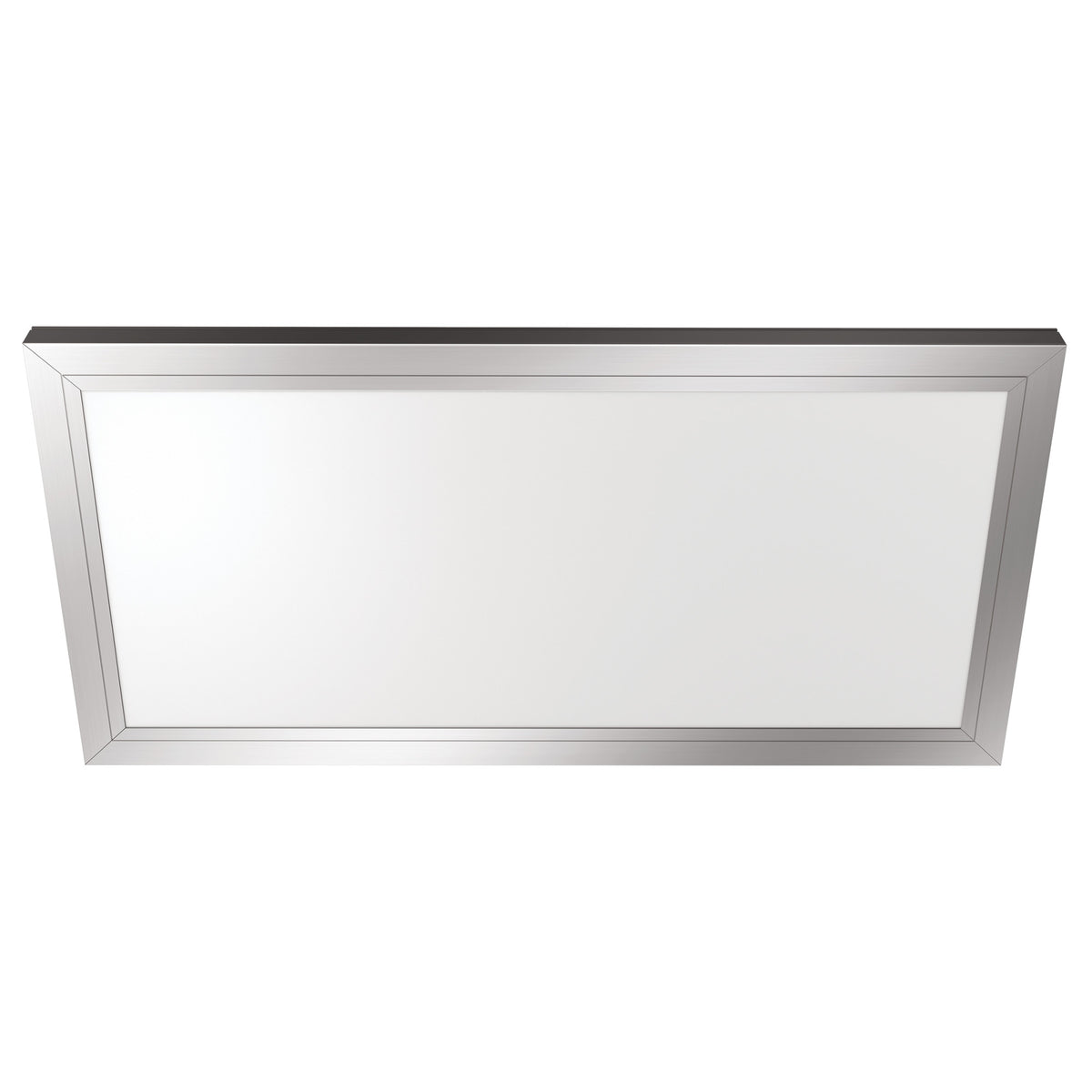 1 ft. x 2 ft. 25W (32W Replacement) Color Selectable (5CCT) Nickel Flat Panel Light Fixture with Switch Mode