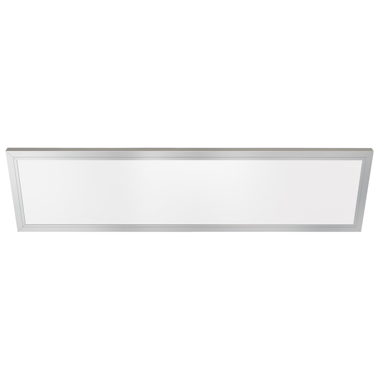 1 ft. x 4 ft. 50W (80W Replacement) Color Selectable (5CCT) Dimmable Nickel Flat Panel LED Light Fixture with Switch Mode