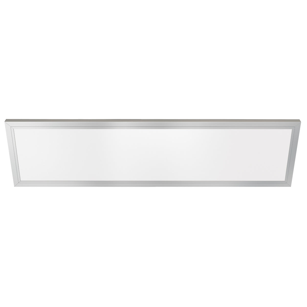 1 ft. x 4 ft. 50W (80W Replacement) Color Selectable (5CCT) Dimmable Nickel Flat Panel LED Light Fixture with Switch Mode