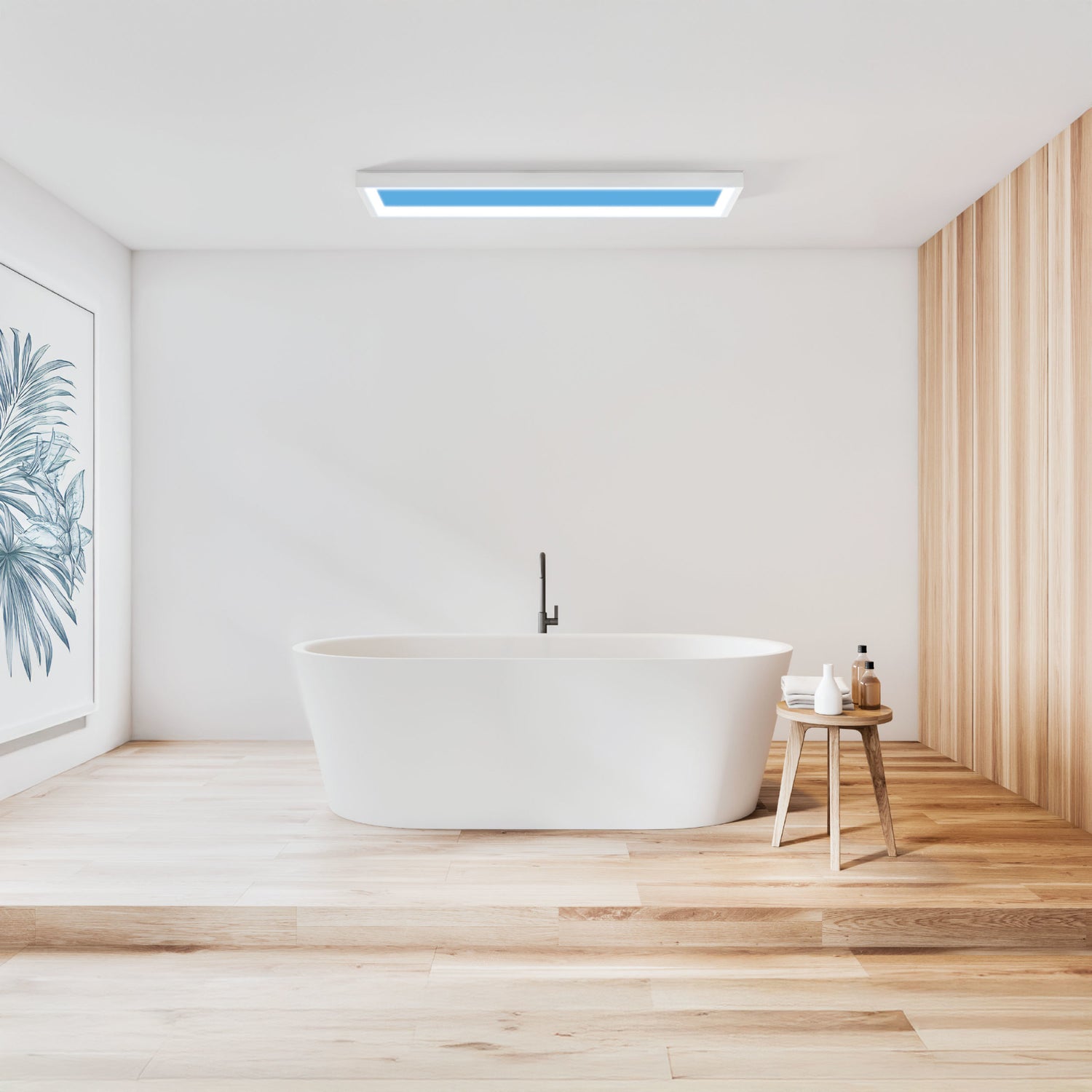 Vista 1 ft. x 4 ft. Flat Panel LED Skylight Fixture