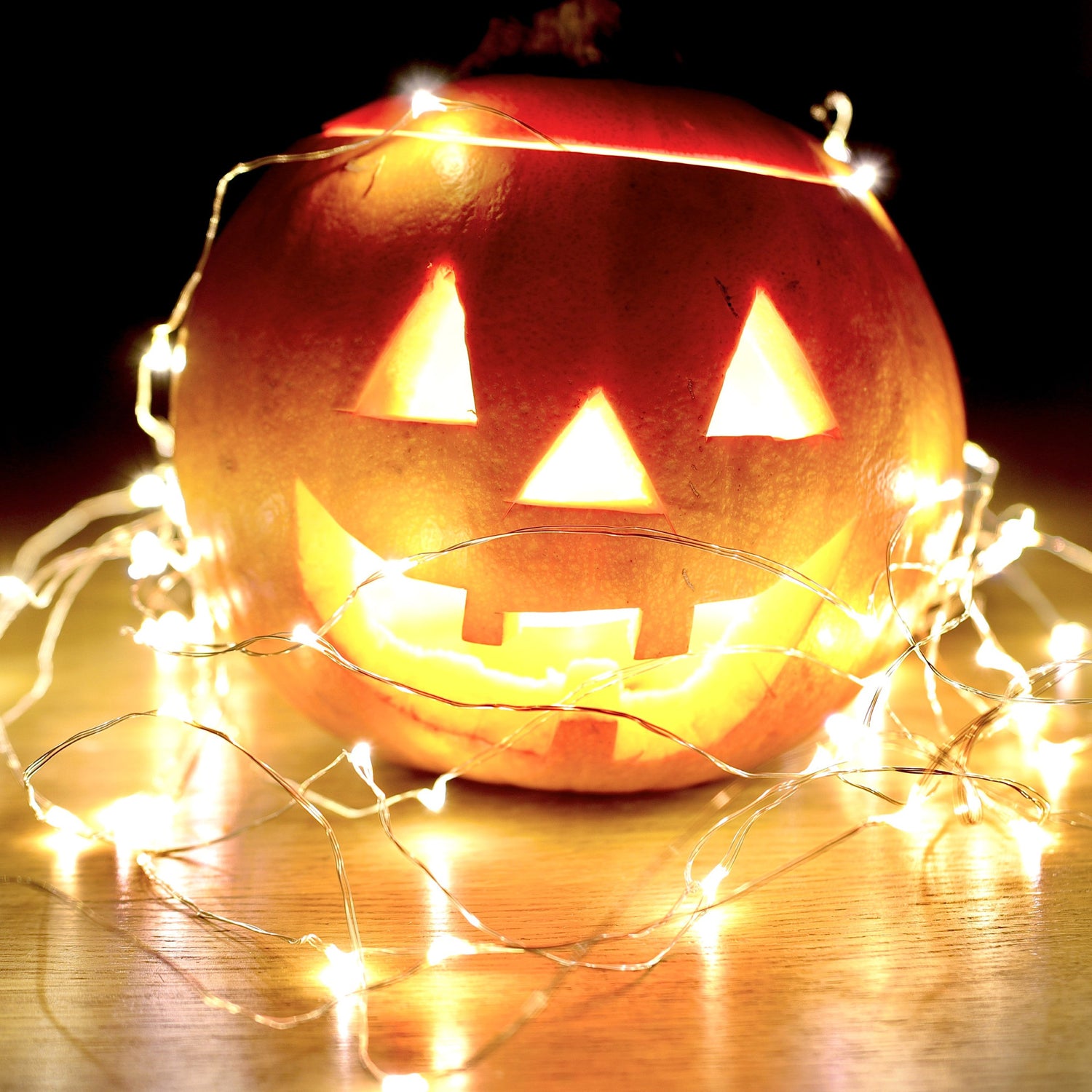 10 ft. Warm White (3000K) USB & Battery Copper Wire Fairy String Light