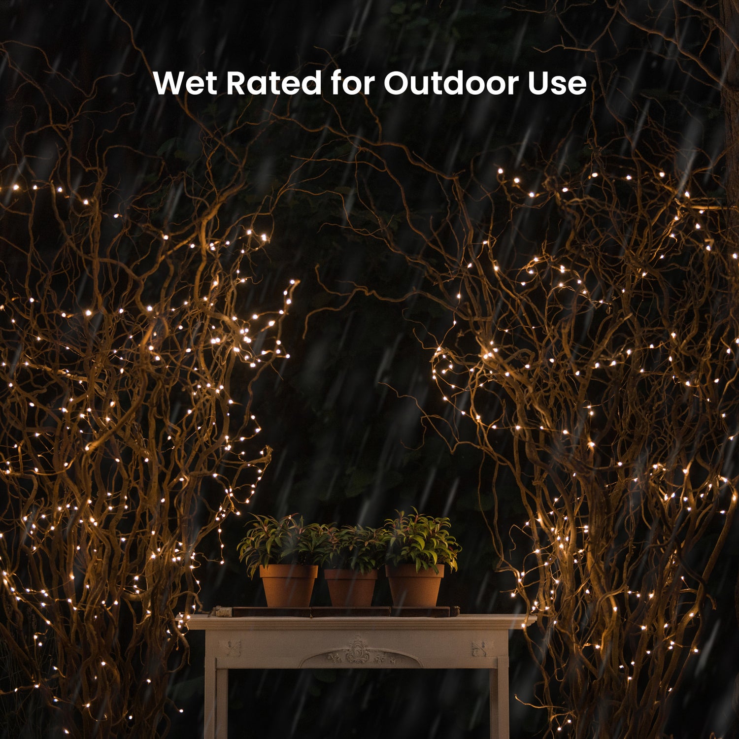 30 ft. Silver Wire Warm White LED Fairy String Light with Remote