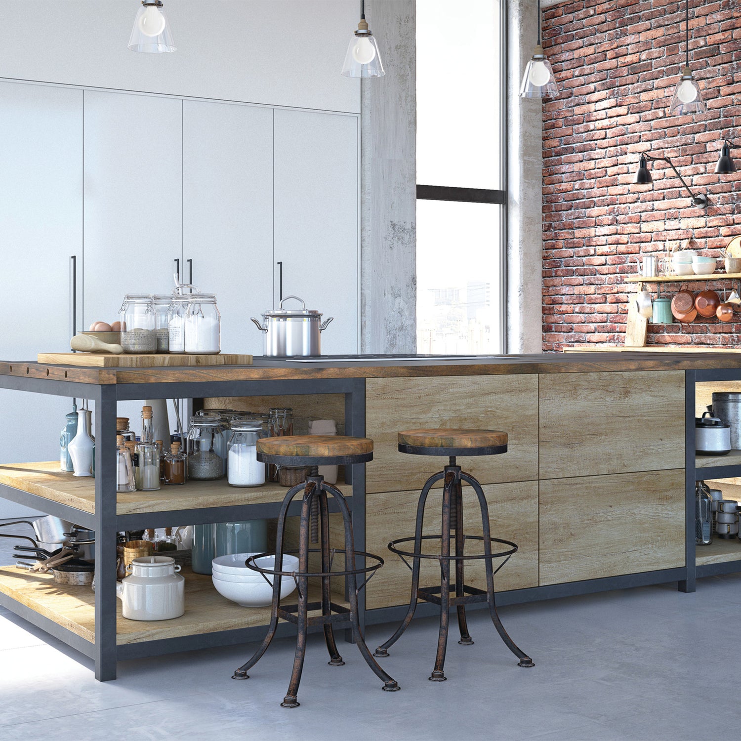 5.5W (60W Replacement) E26 Base Bright White (3000K) G25 Dimmable Frost Filament LED Light Bulb  (3-Pack)