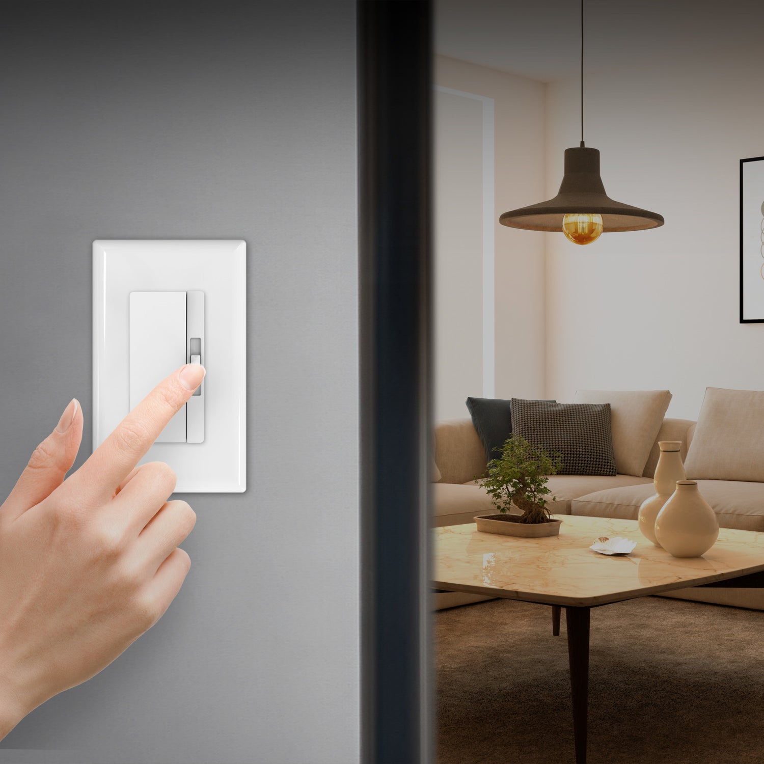 5.5W (60W Replacement) G30 E26 Cage Filament Amber Glass Vintage Edison LED Light Bulb, Warm Light